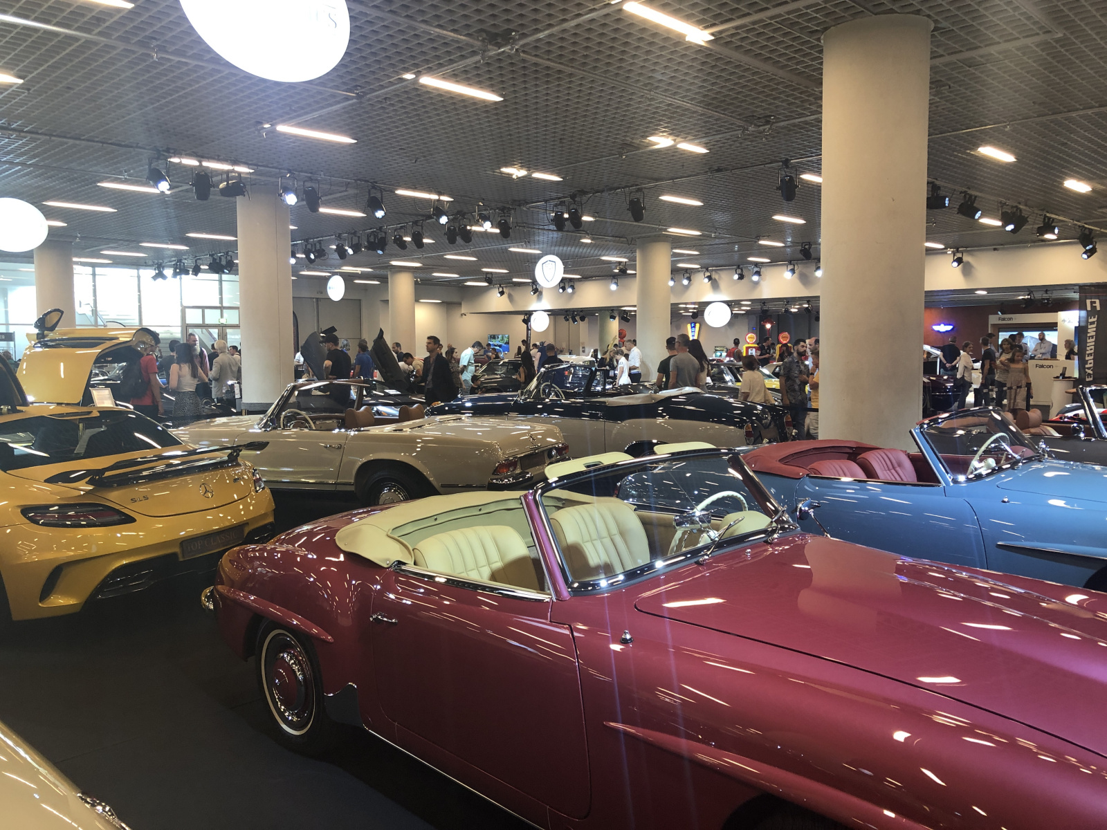 Visite du Salon Top Marques à Monaco