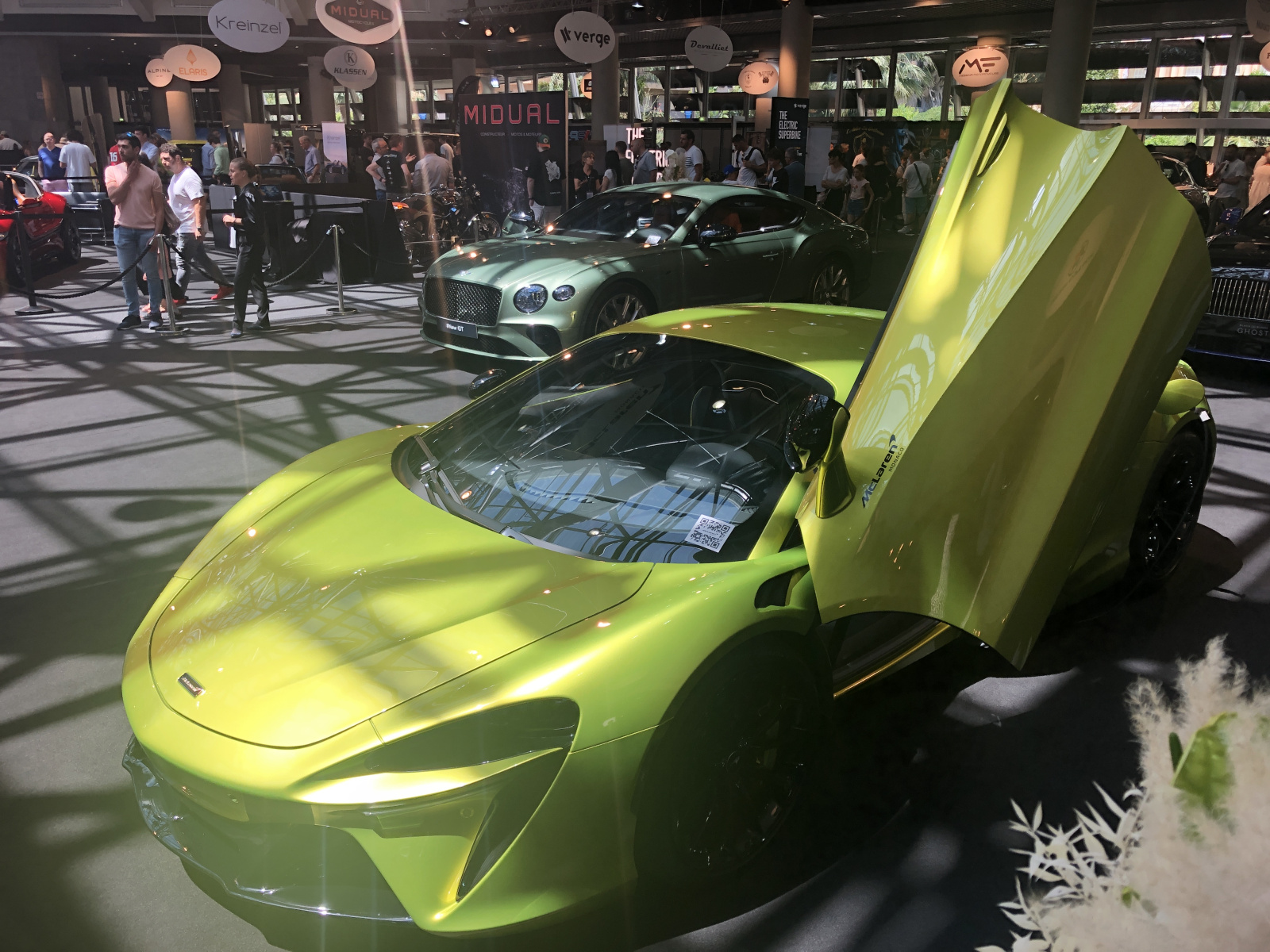 Visite du Salon Top Marques à Monaco