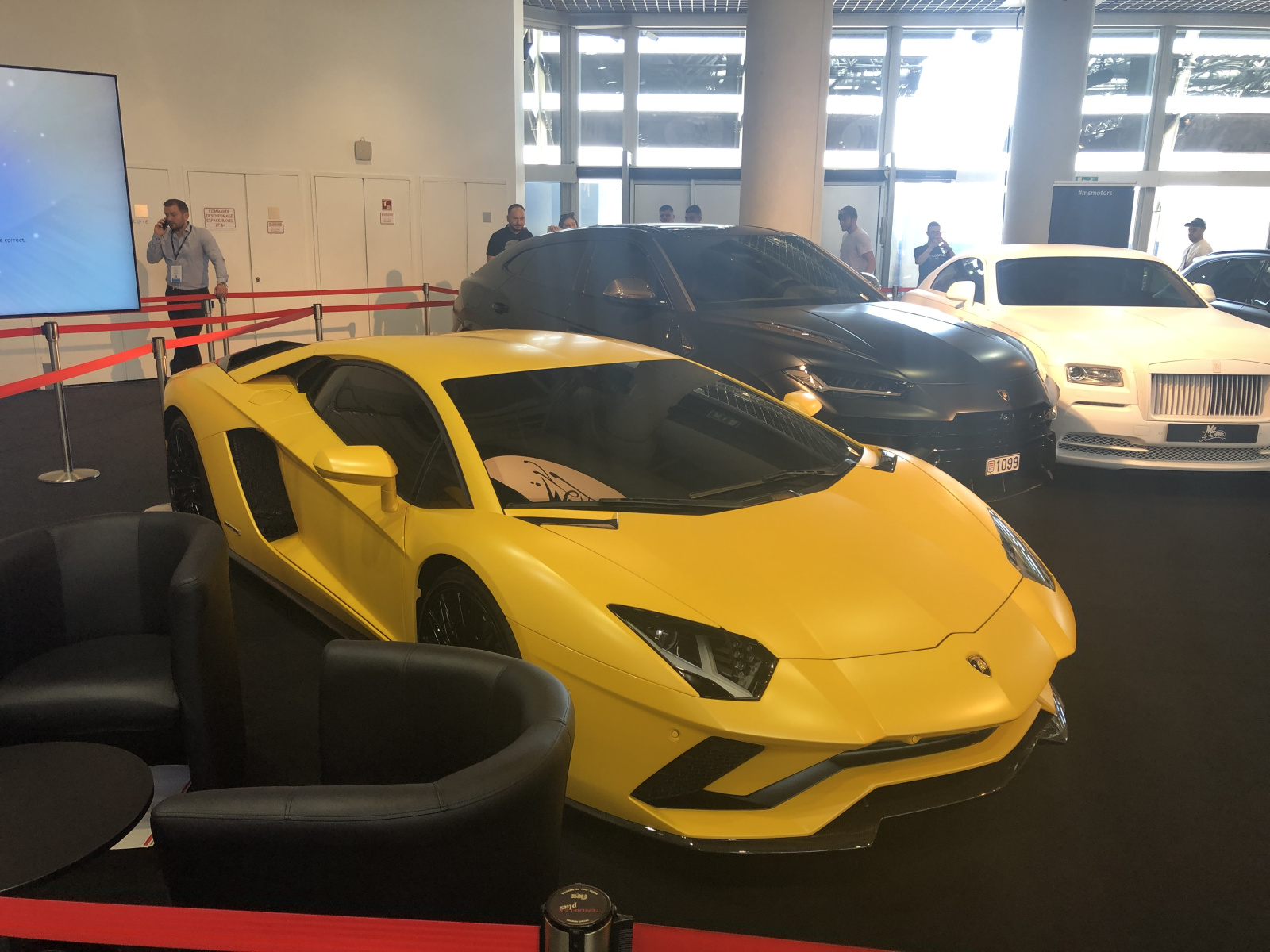 Visite du Salon Top Marques à Monaco