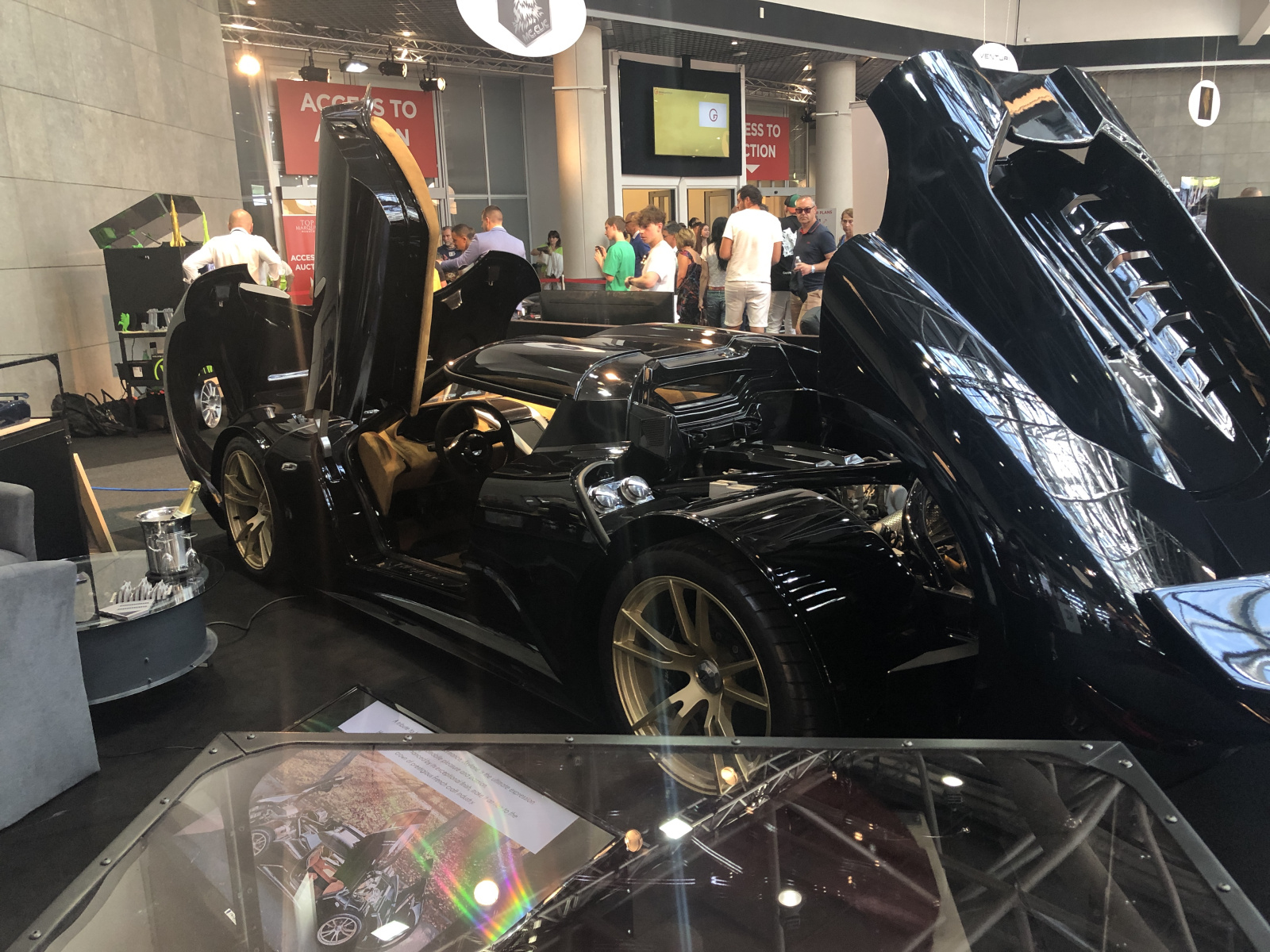 Visite du Salon Top Marques à Monaco