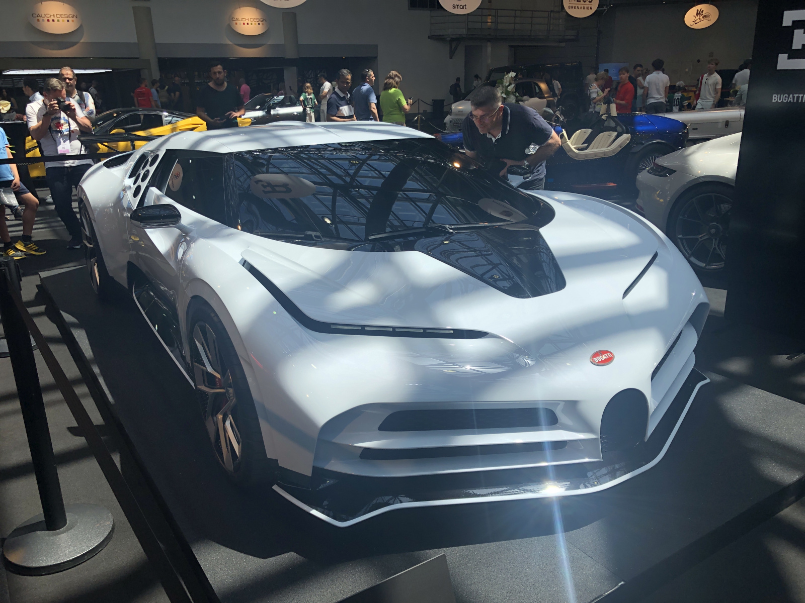 Visite du Salon Top Marques à Monaco