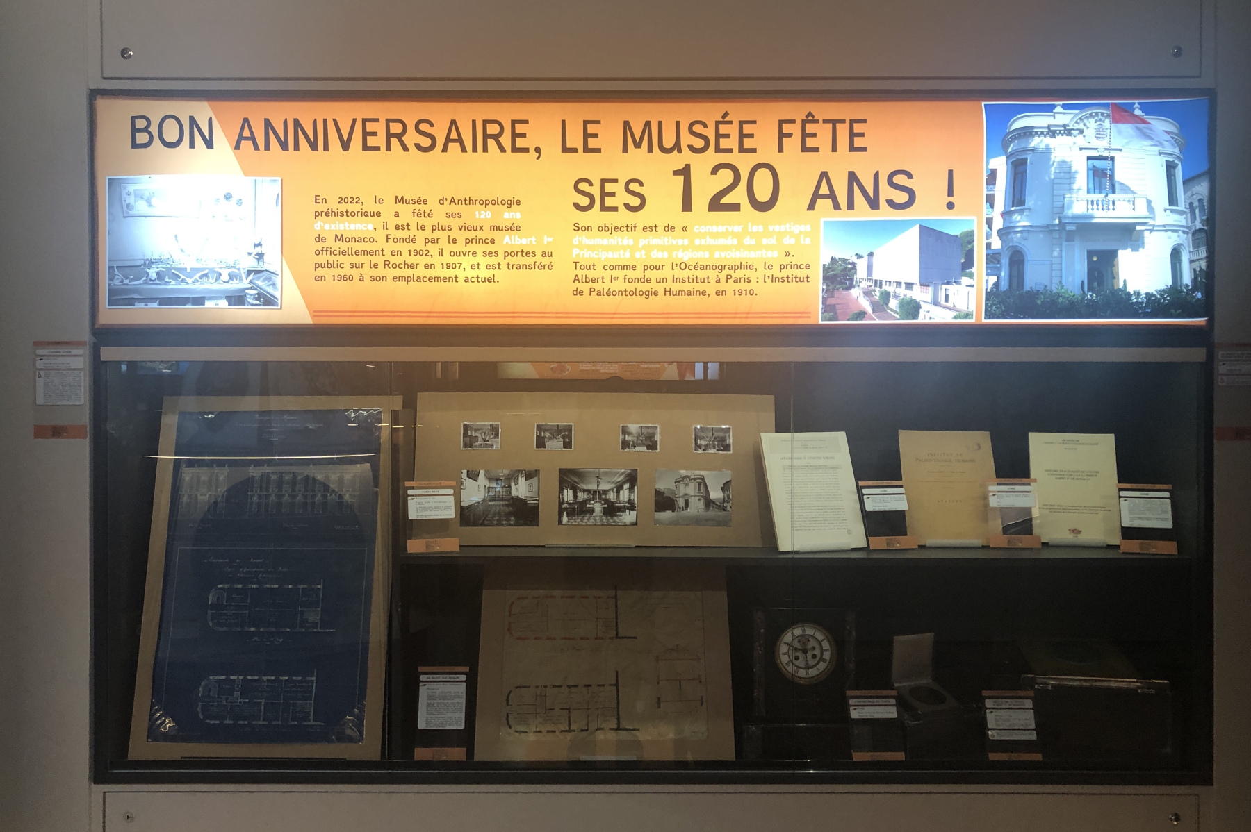 Visite du Musée d’Anthropologie préhistorique  de Monaco