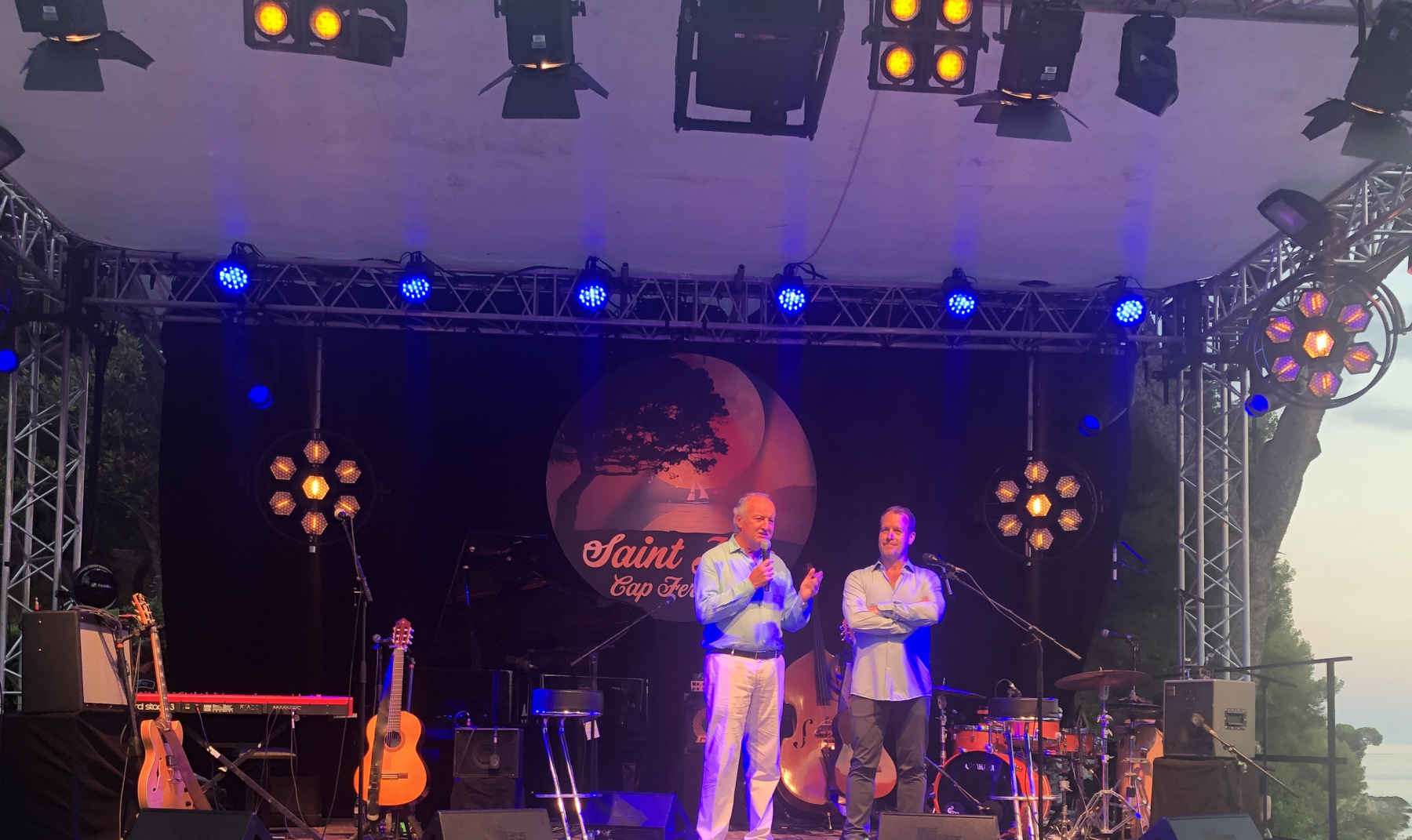 Concert de Gabi Hartmann à Saint Jean Cap Ferrat.
