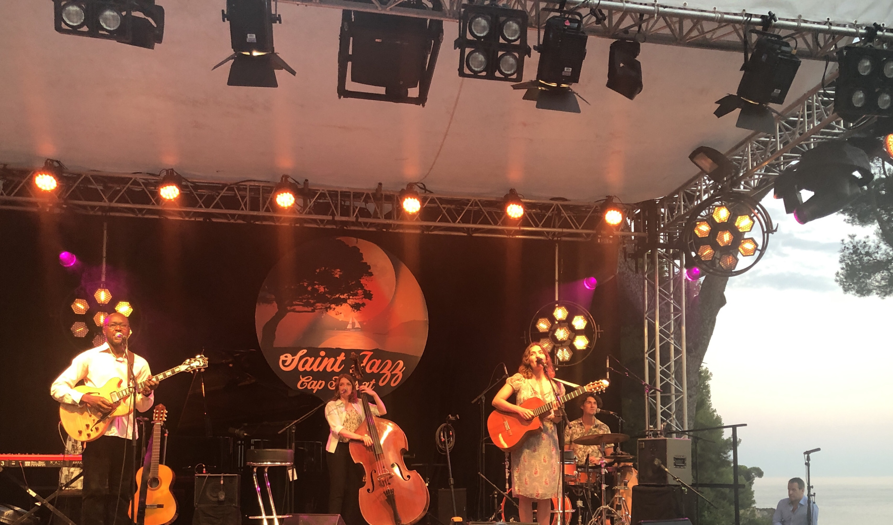 Concert de Gabi Hartmann à Saint Jean Cap Ferrat.