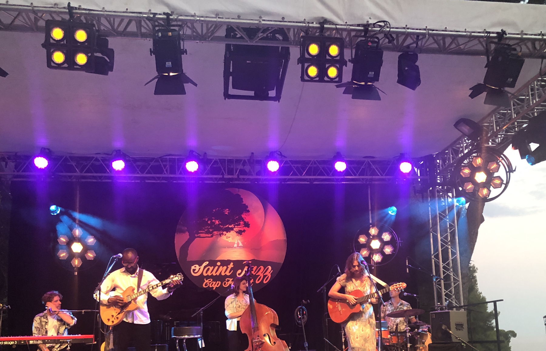 Concert de Gabi Hartmann à Saint Jean Cap Ferrat.