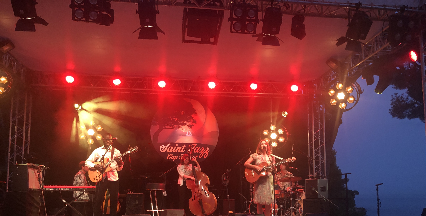 Concert de Gabi Hartmann à Saint Jean Cap Ferrat.