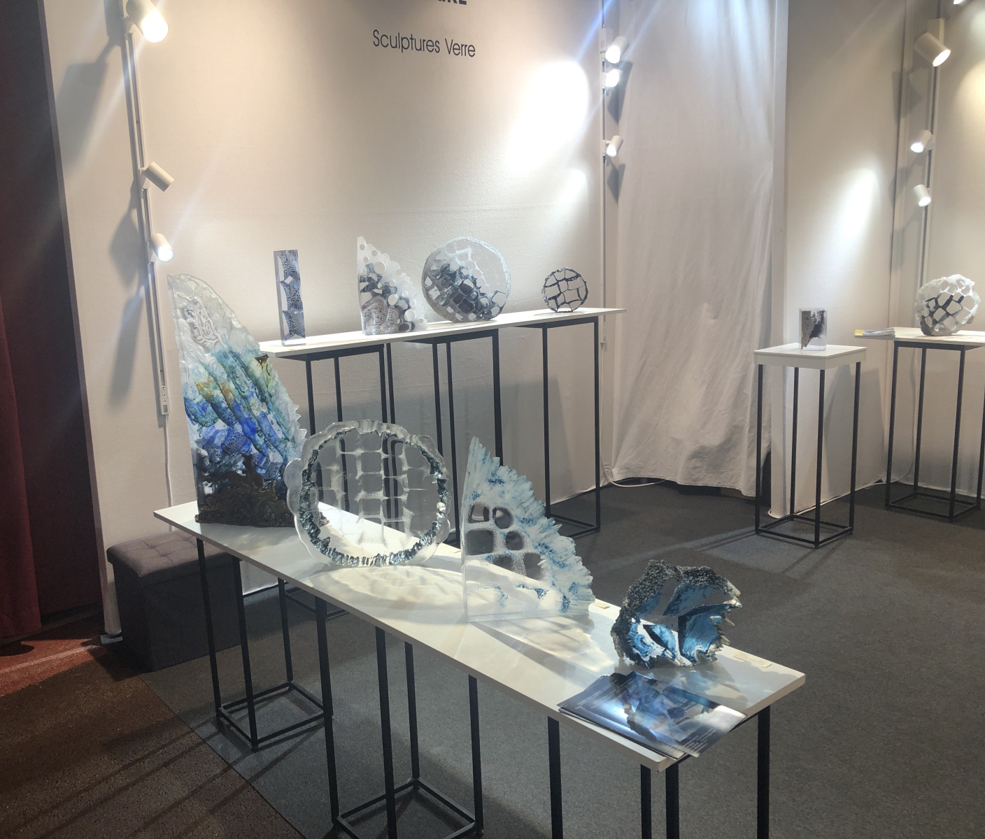 Visite du salon international d’art contemporain à Monaco