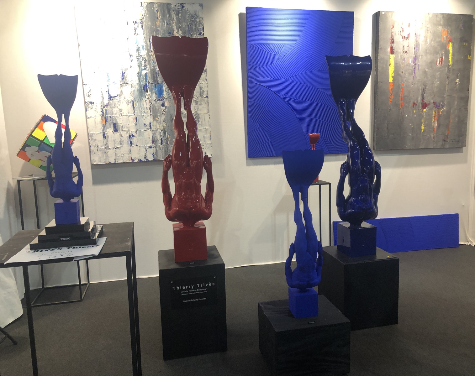 Visite du salon international d’art contemporain à Monaco