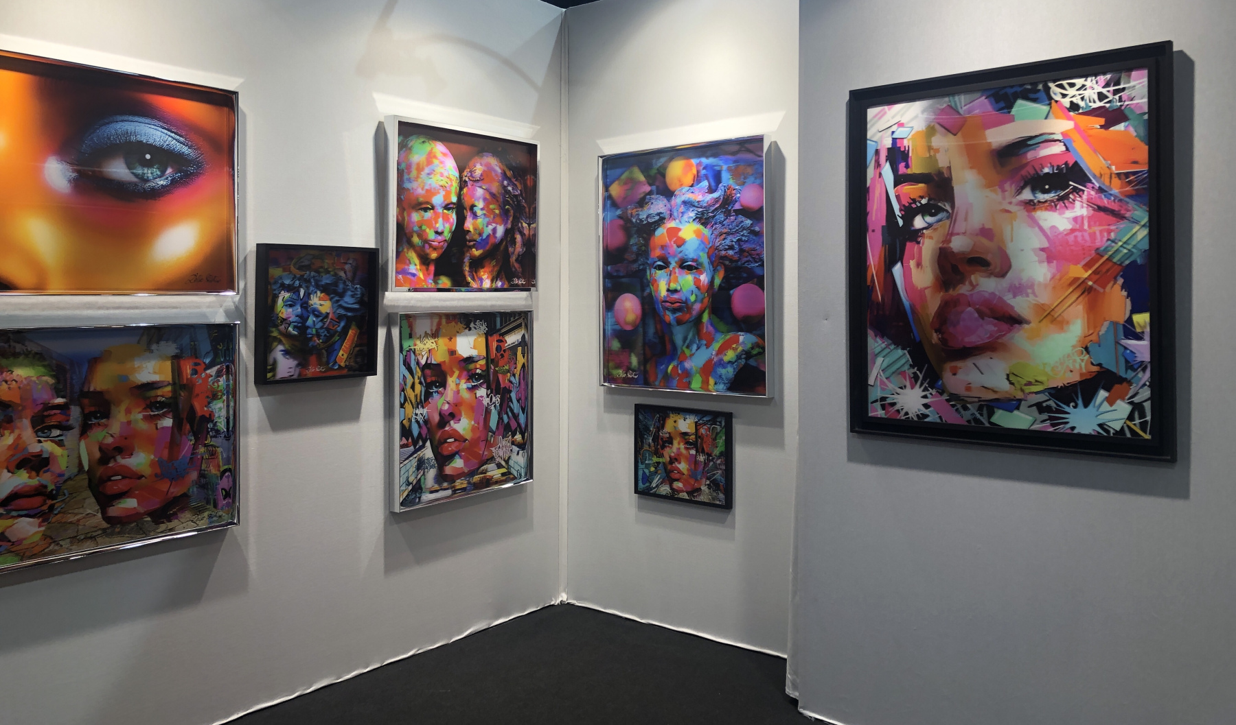 Visite du salon international d’art contemporain à Monaco