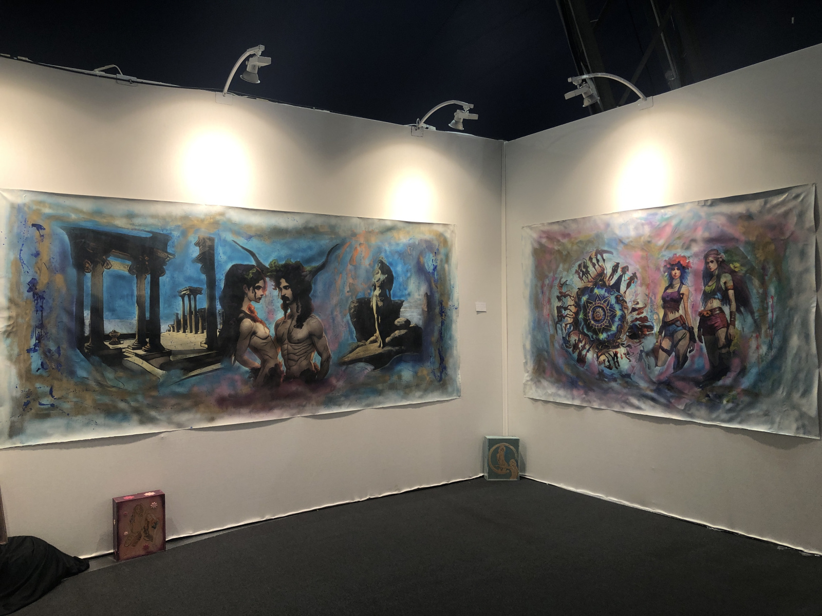 Visite du salon international d’art contemporain à Monaco