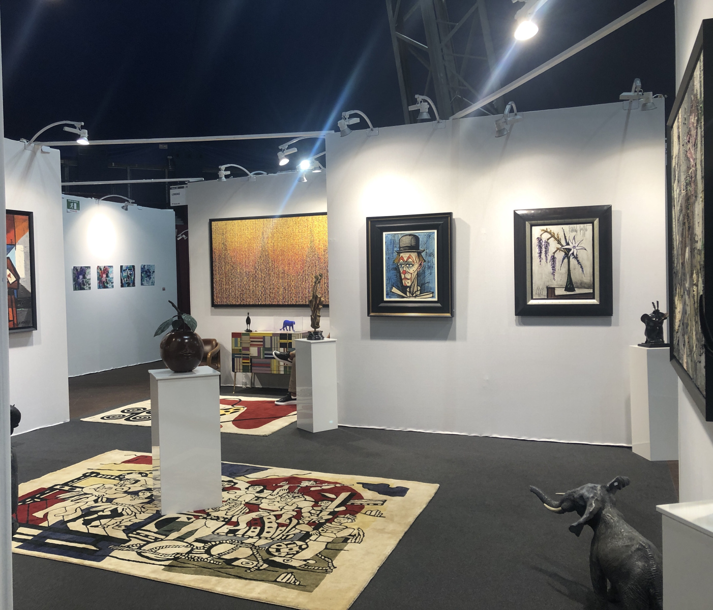 Visite du salon international d’art contemporain à Monaco