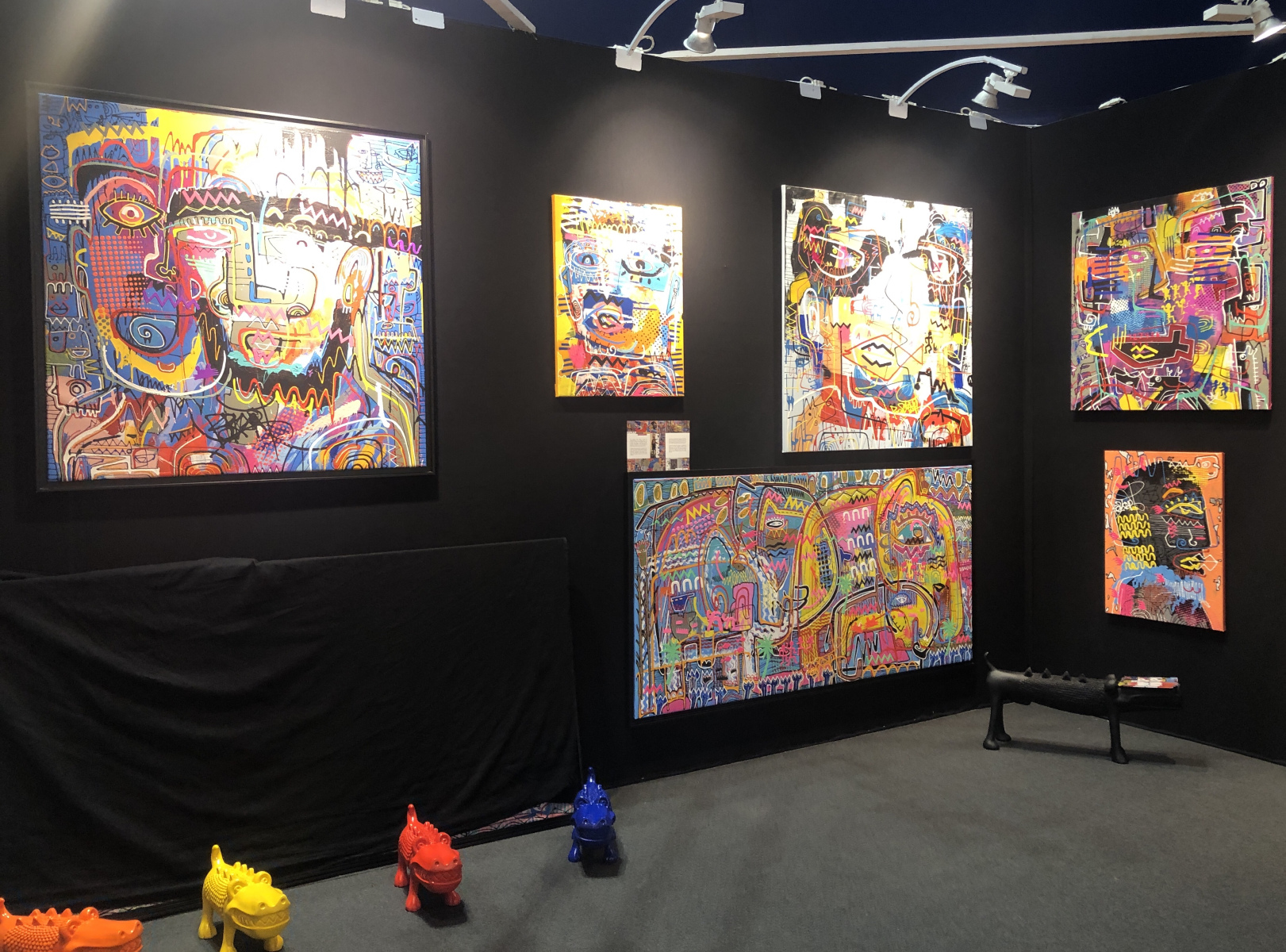 Visite du salon international d’art contemporain à Monaco