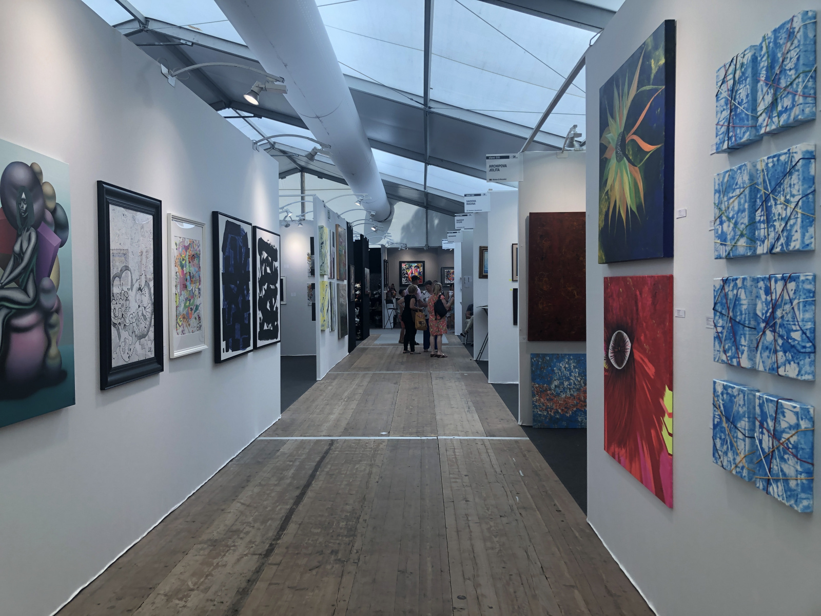 Visite du salon international d’art contemporain à Monaco