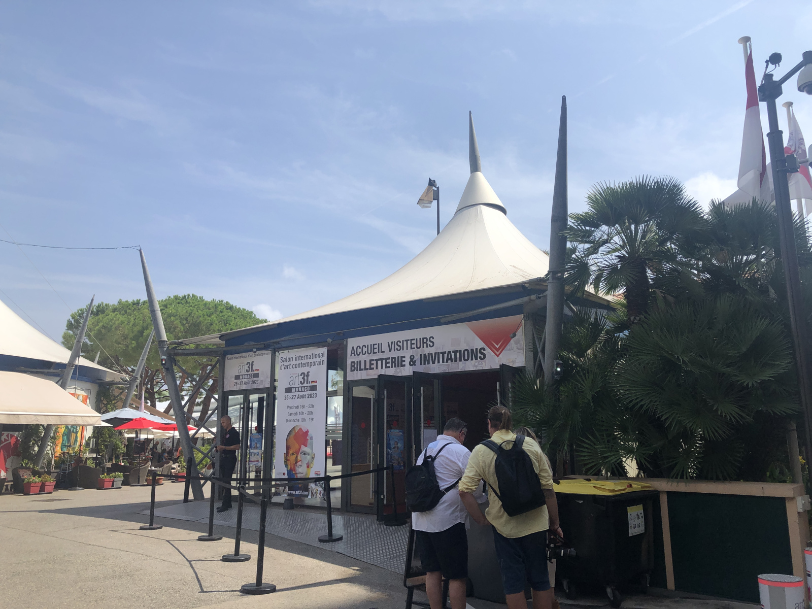 Visite du salon international d’art contemporain à Monaco