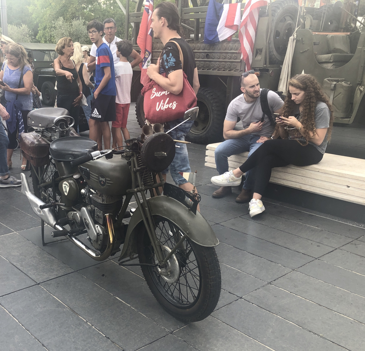 Commémoration libération Nice -  août 1944