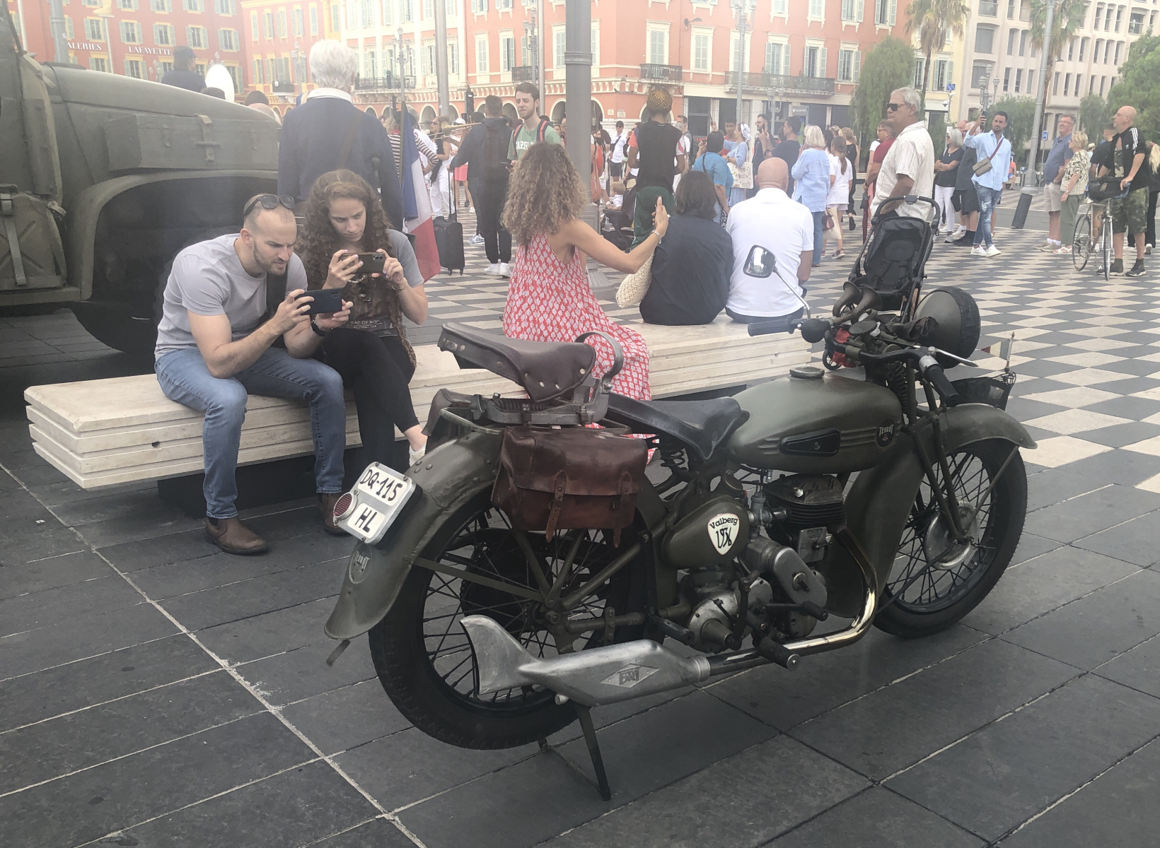 Commémoration libération Nice -  août 1944