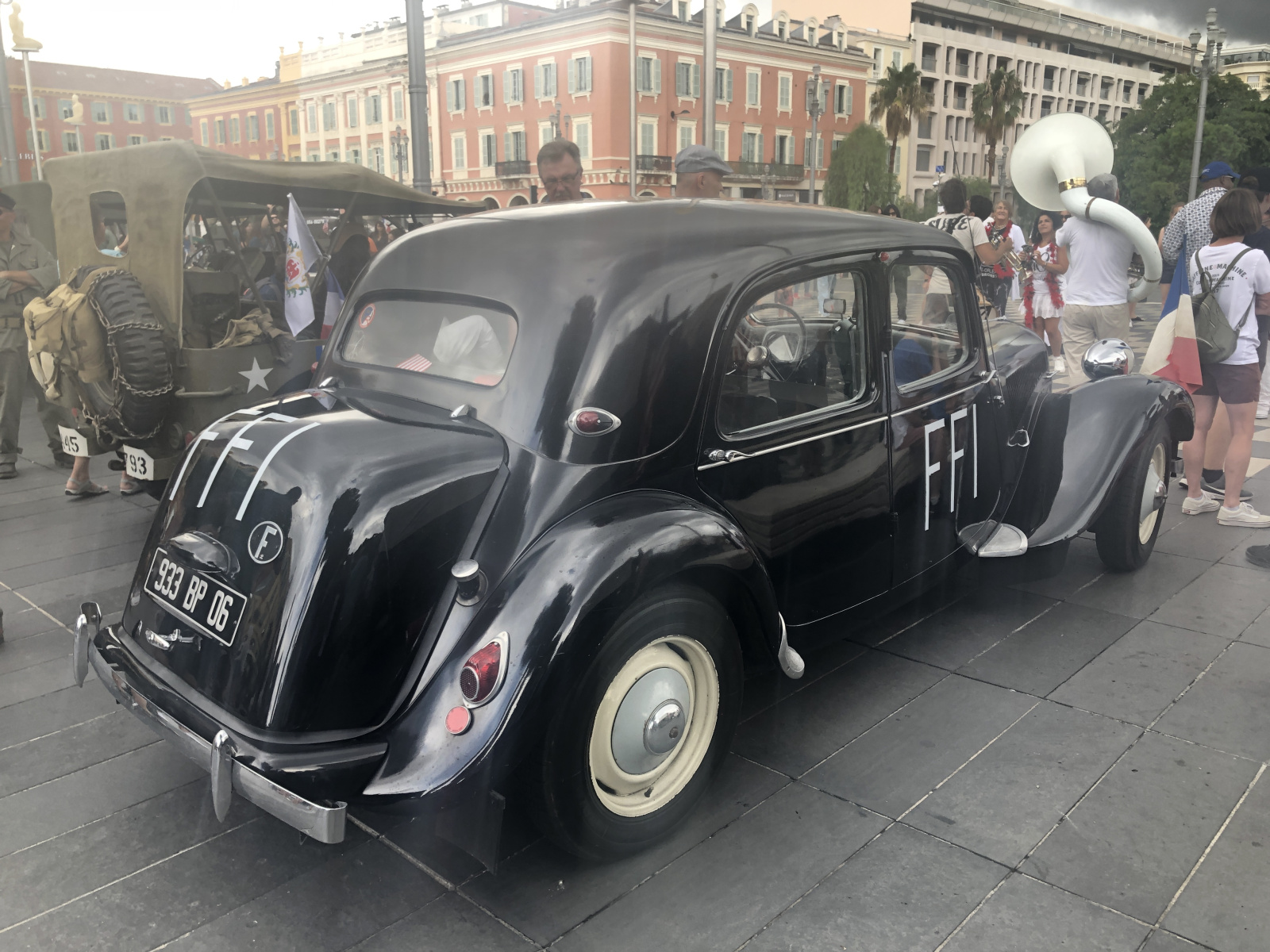Commémoration libération Nice -  août 1944