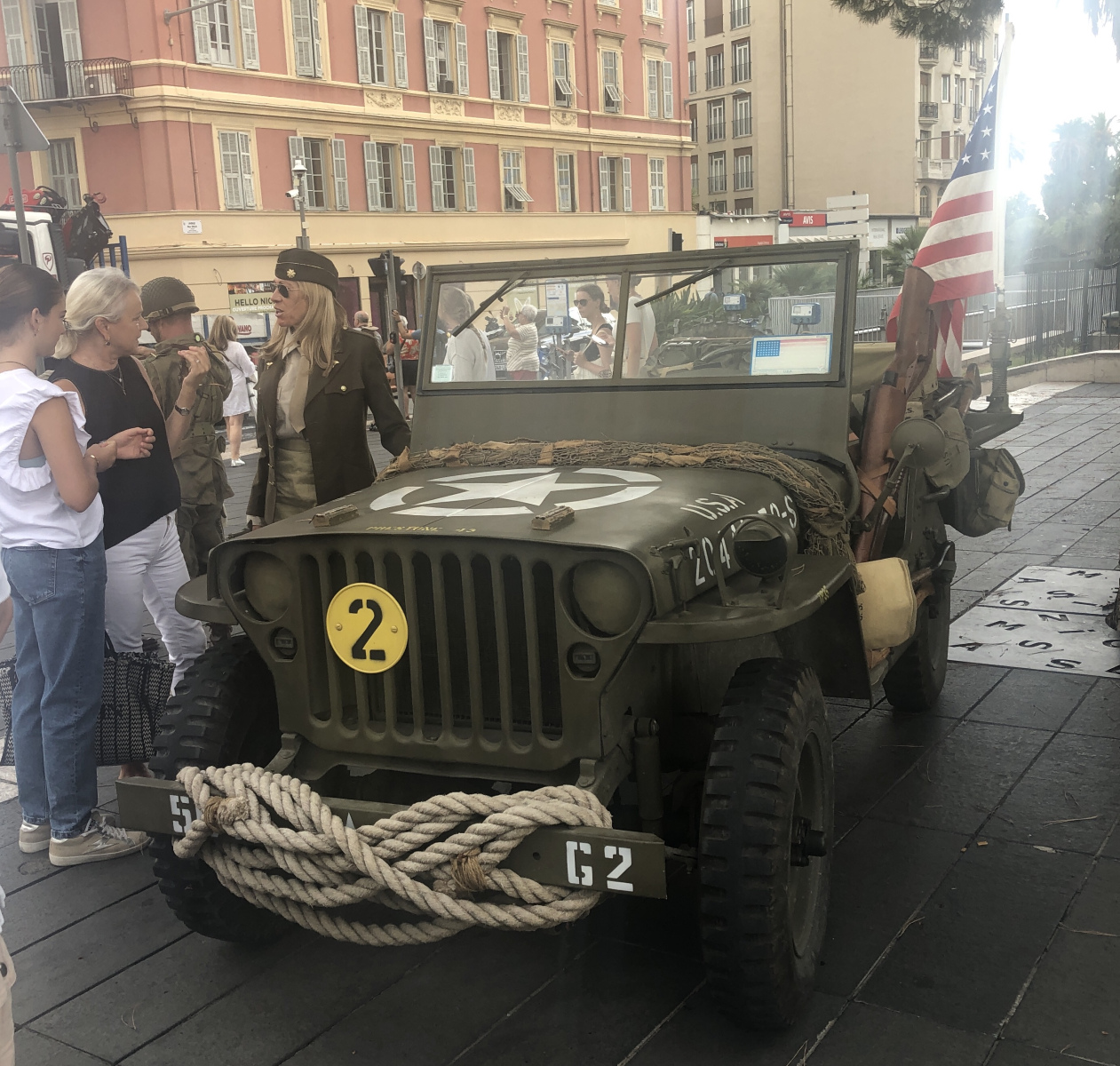 Commémoration libération Nice -  août 1944