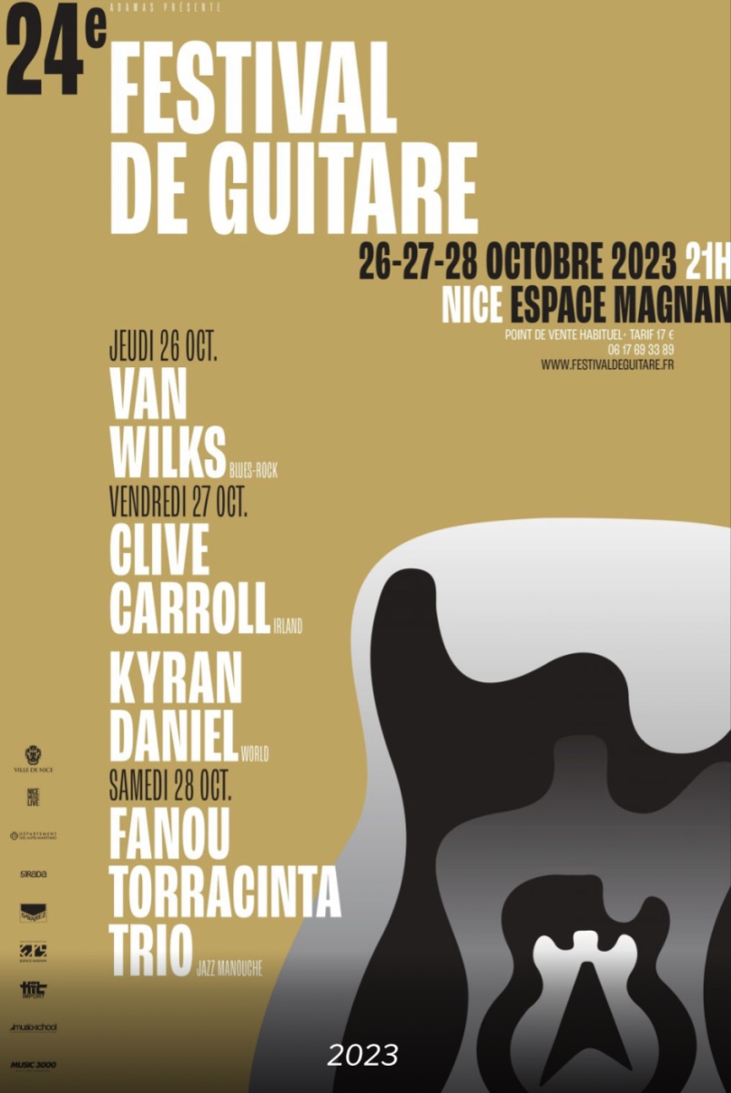 Concert de Clive Carroll à l'espace Magnan