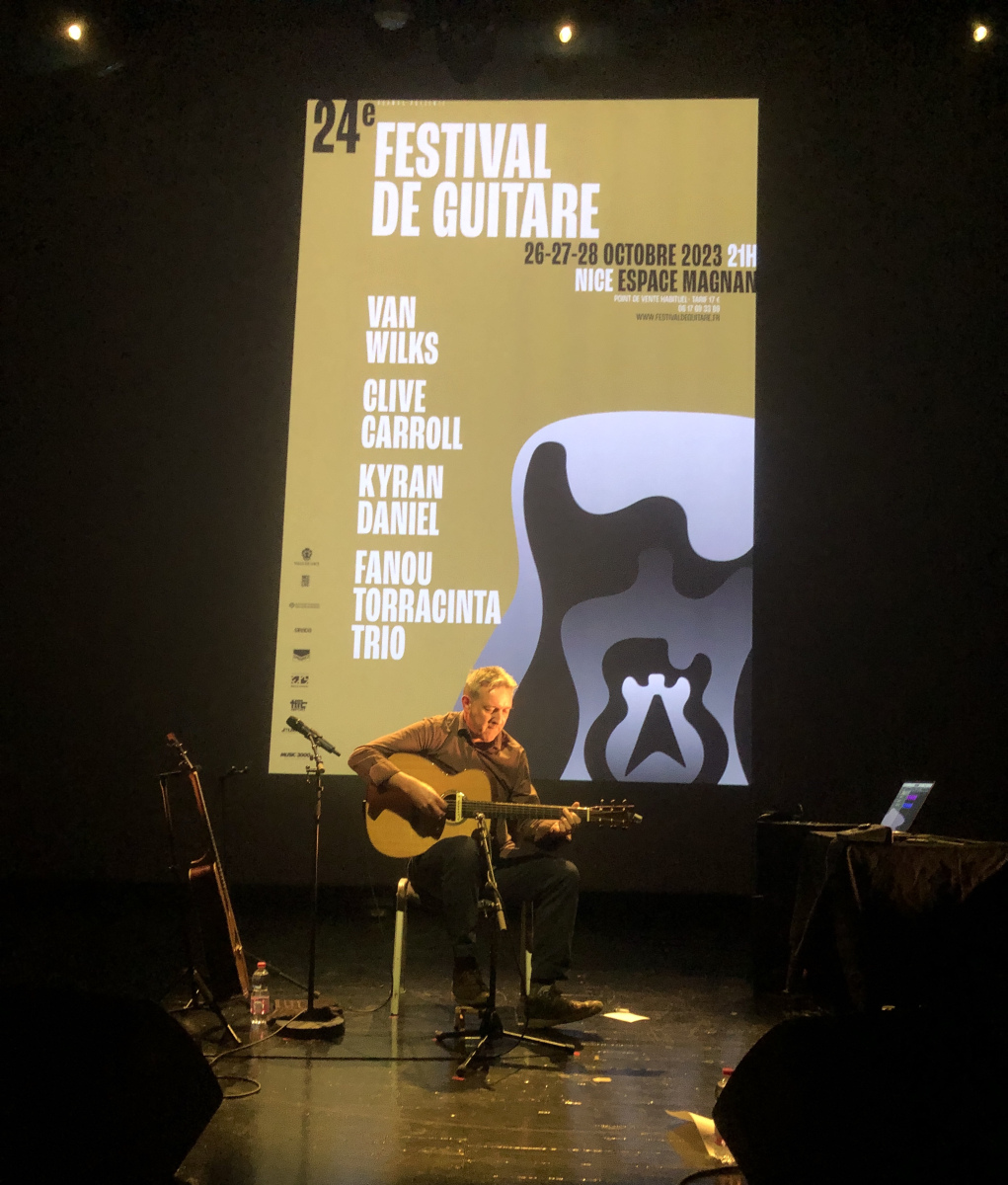 Concert de Clive Carroll à l'espace Magnan