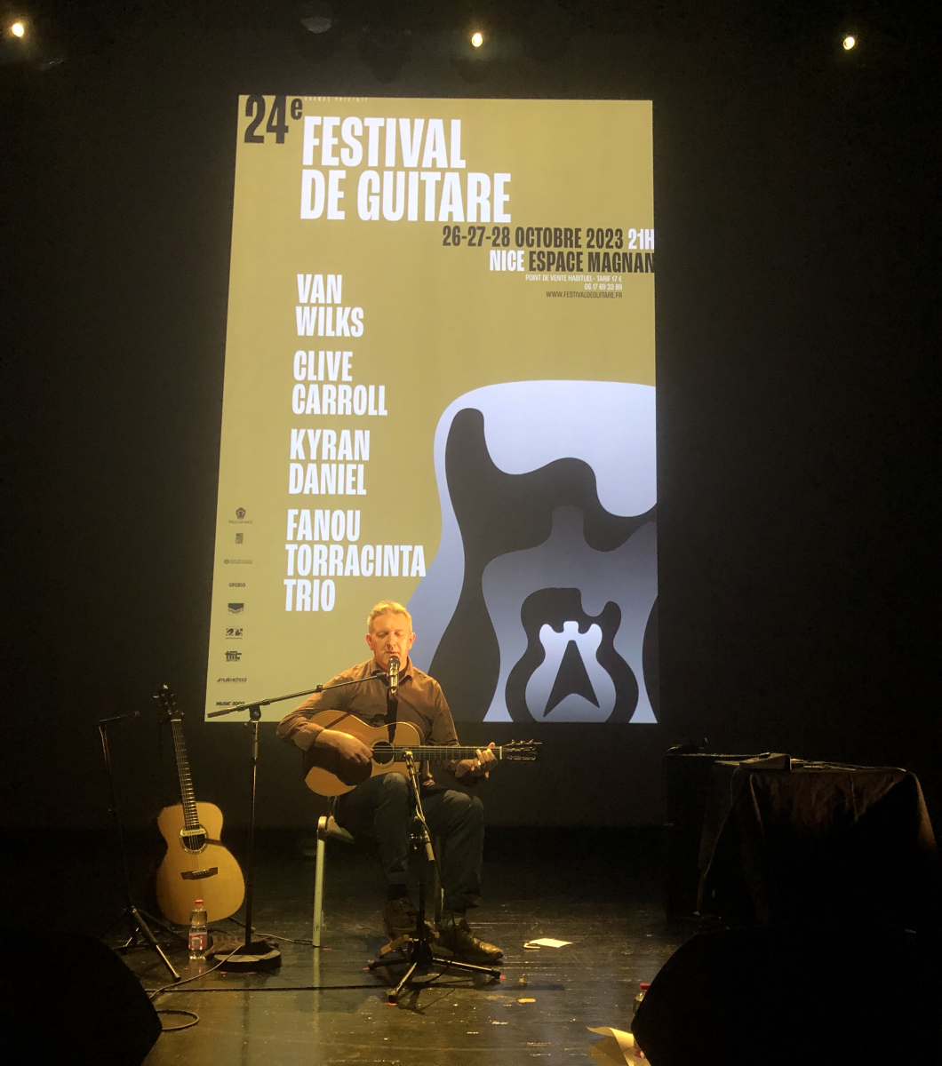 Concert de Clive Carroll à l'espace Magnan