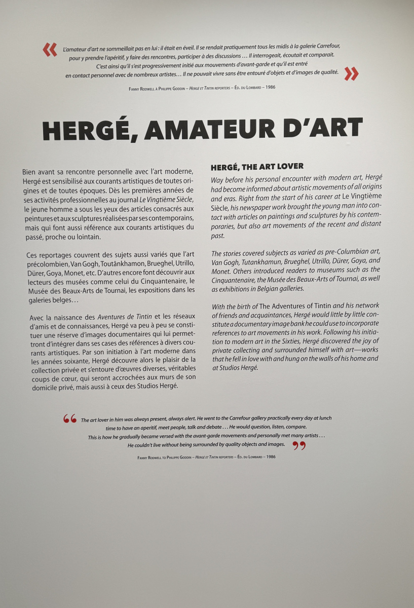 Visite de la superbe exposition 