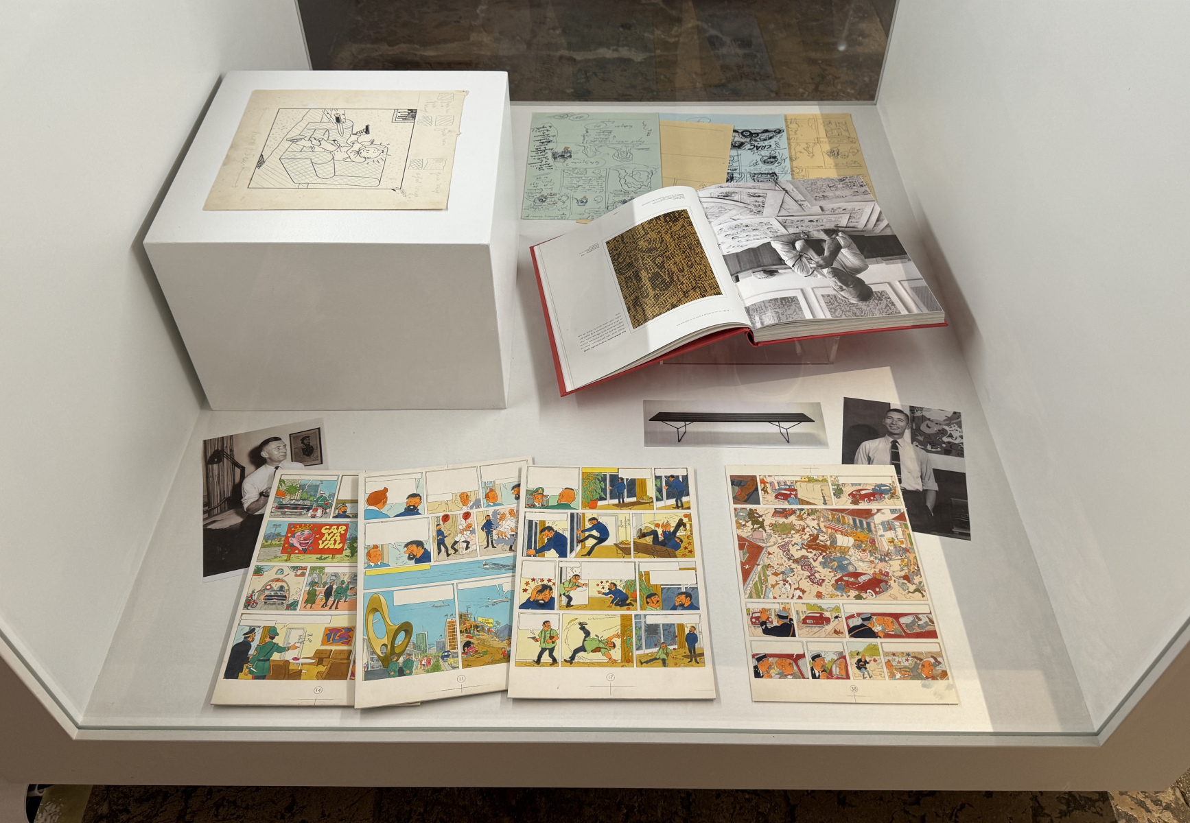 Visite de la superbe exposition 