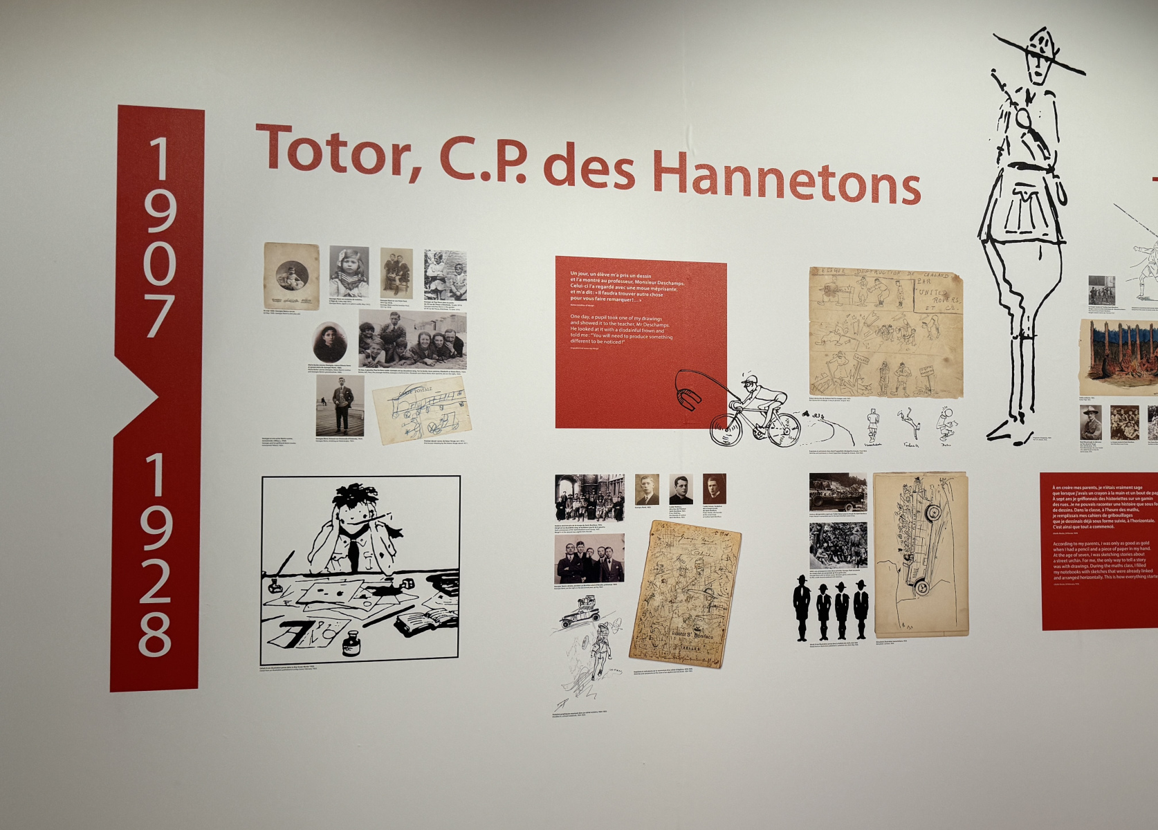 Visite de la superbe exposition 