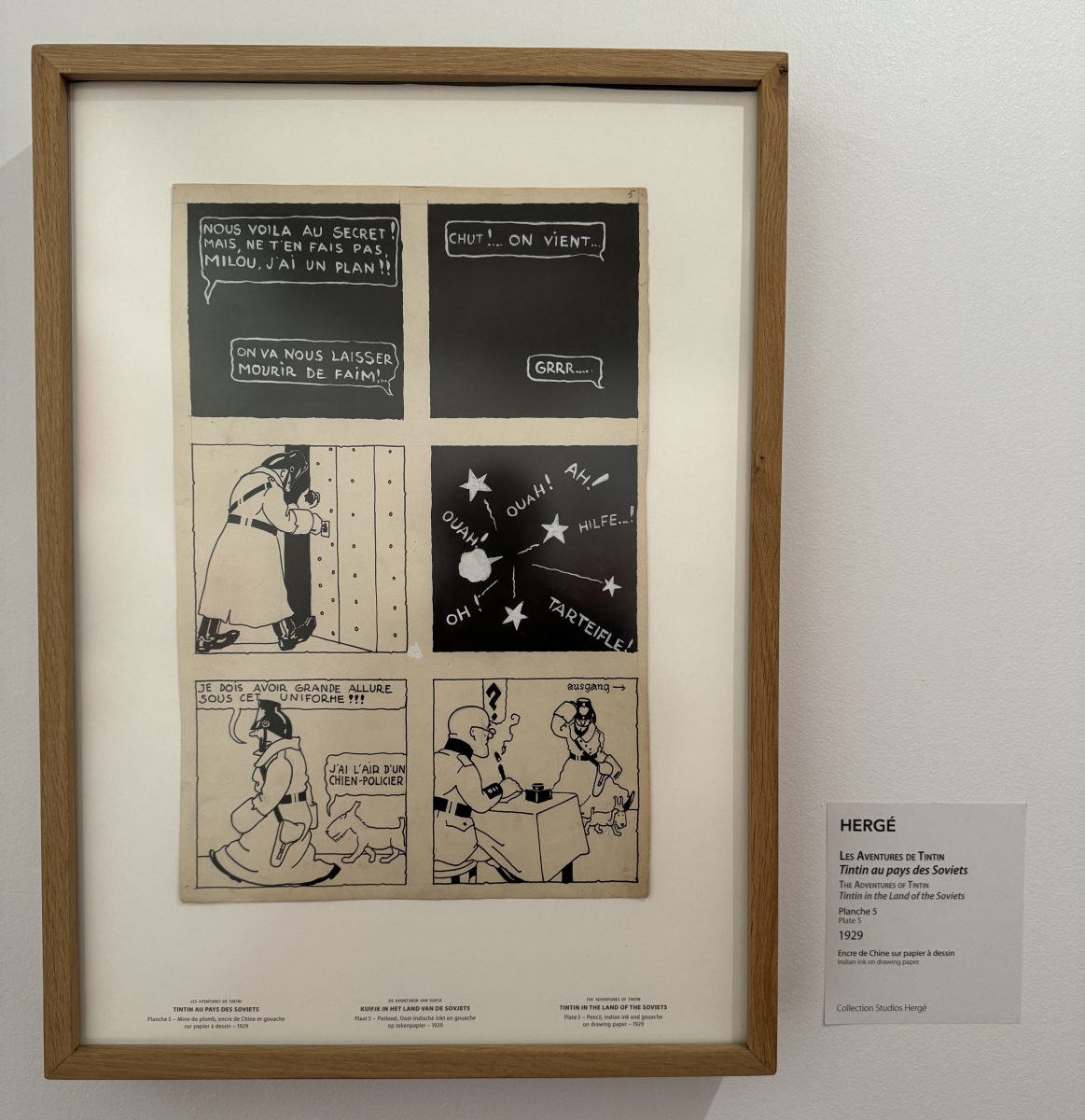 Visite de la superbe exposition 