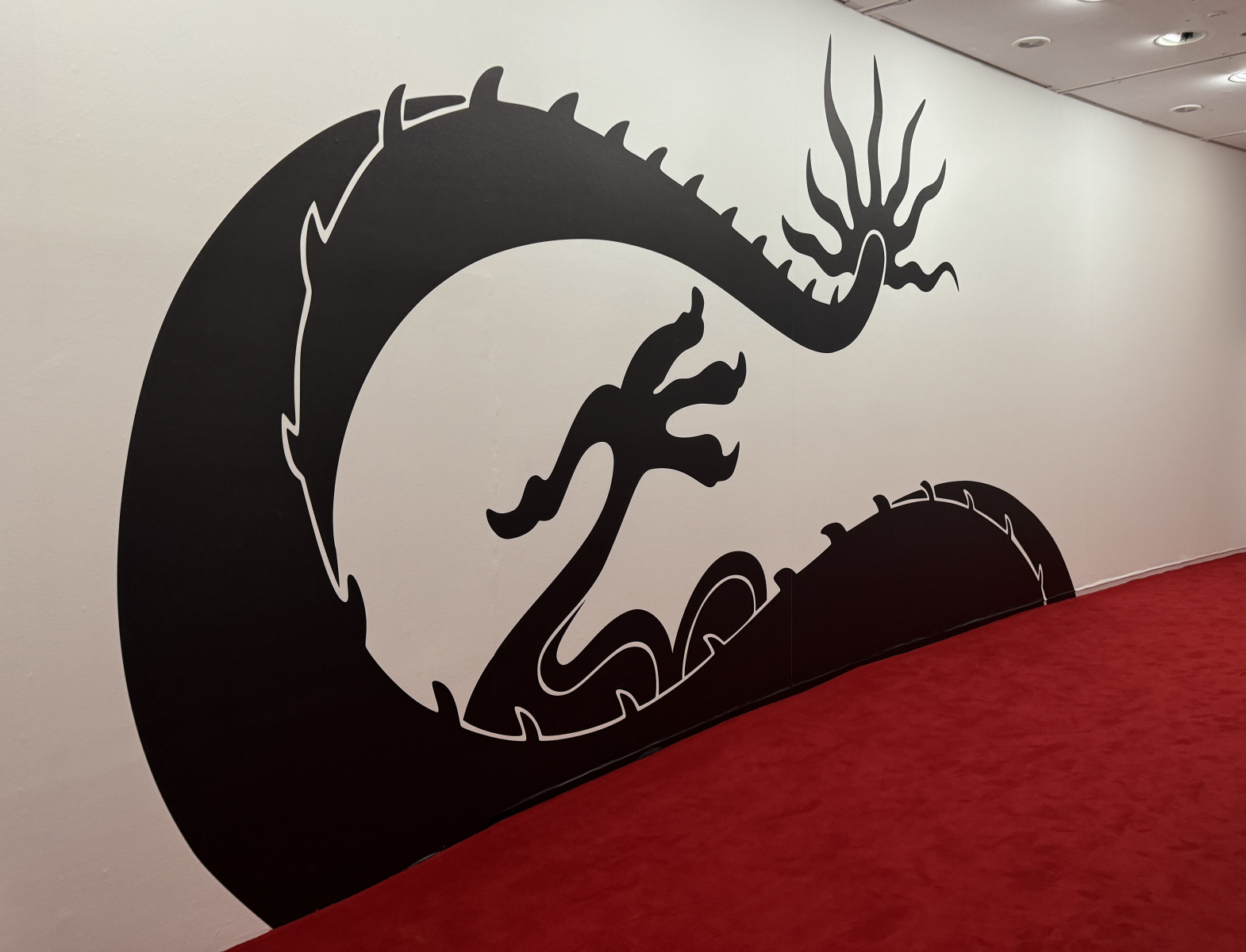 Visite de la deuxième partie de l'exposition sur Hergé