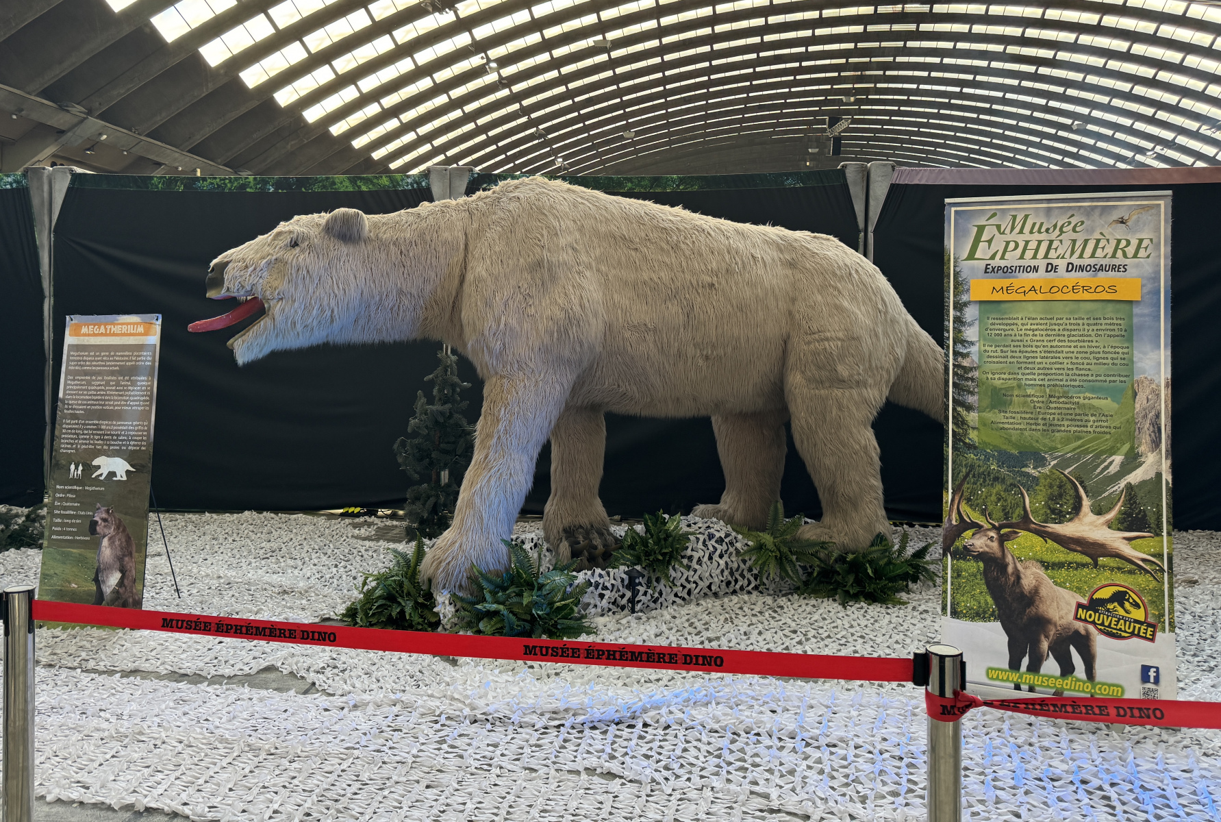 Des dinosaures au Palais Des Expositions