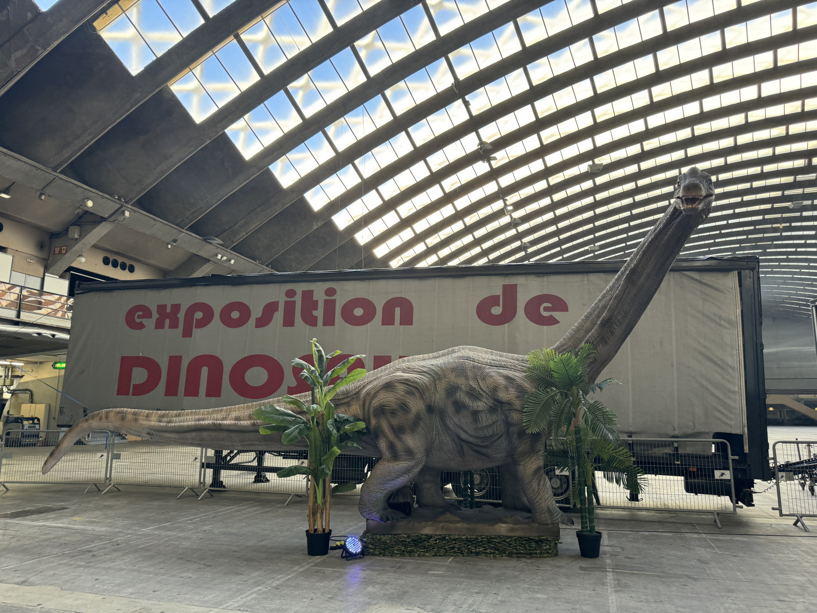 Des dinosaures au Palais Des Expositions