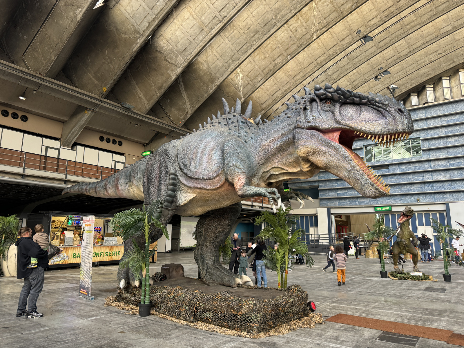 Des dinosaures au Palais Des Expositions