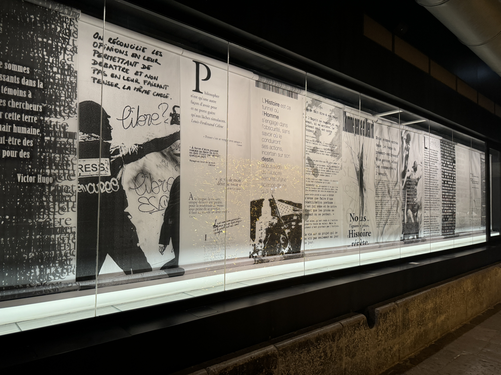 Visite de l'exposition 
