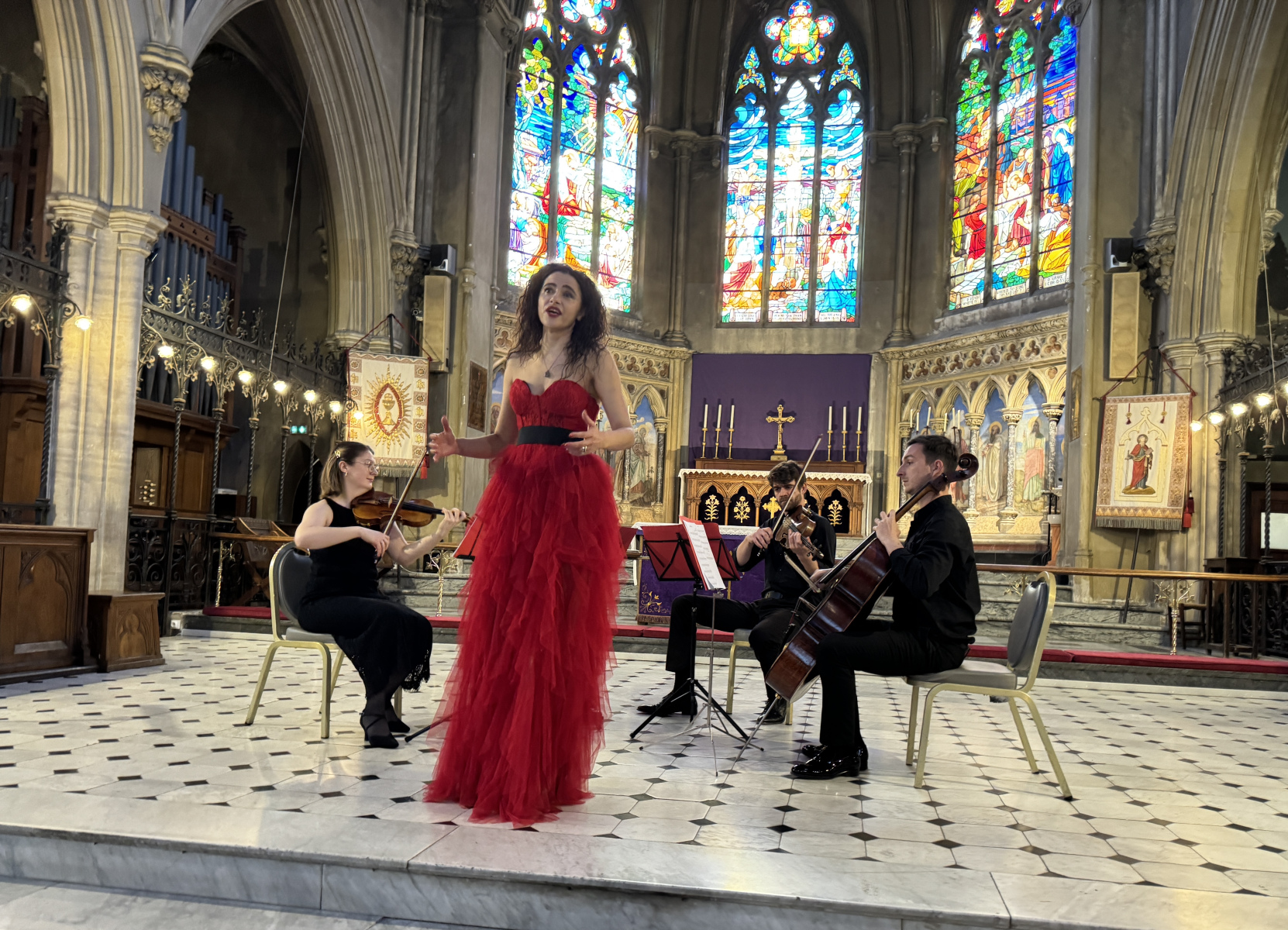 Superbe concert classique à l'église anglicane de Nice