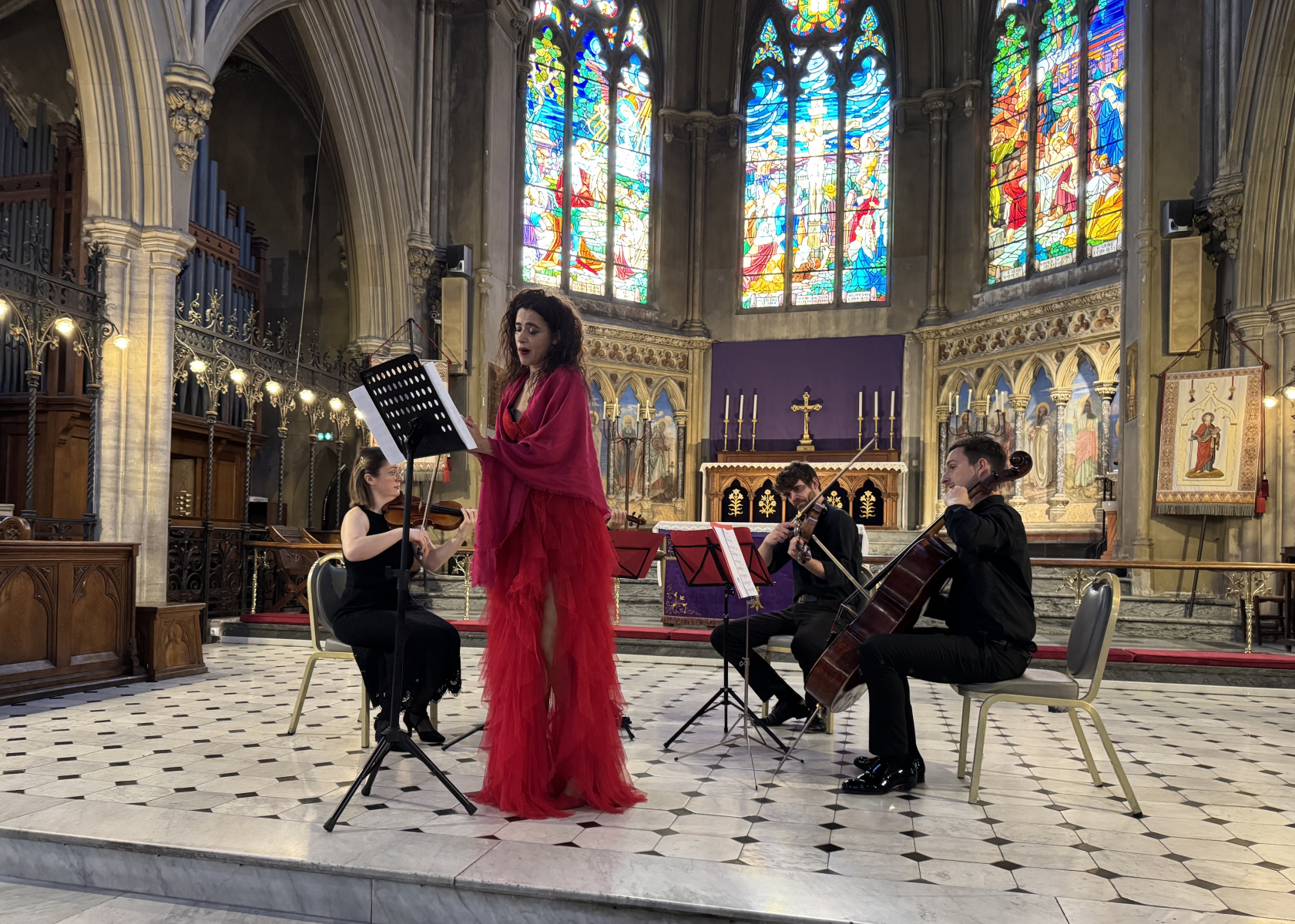 Superbe concert classique à l'église anglicane de Nice
