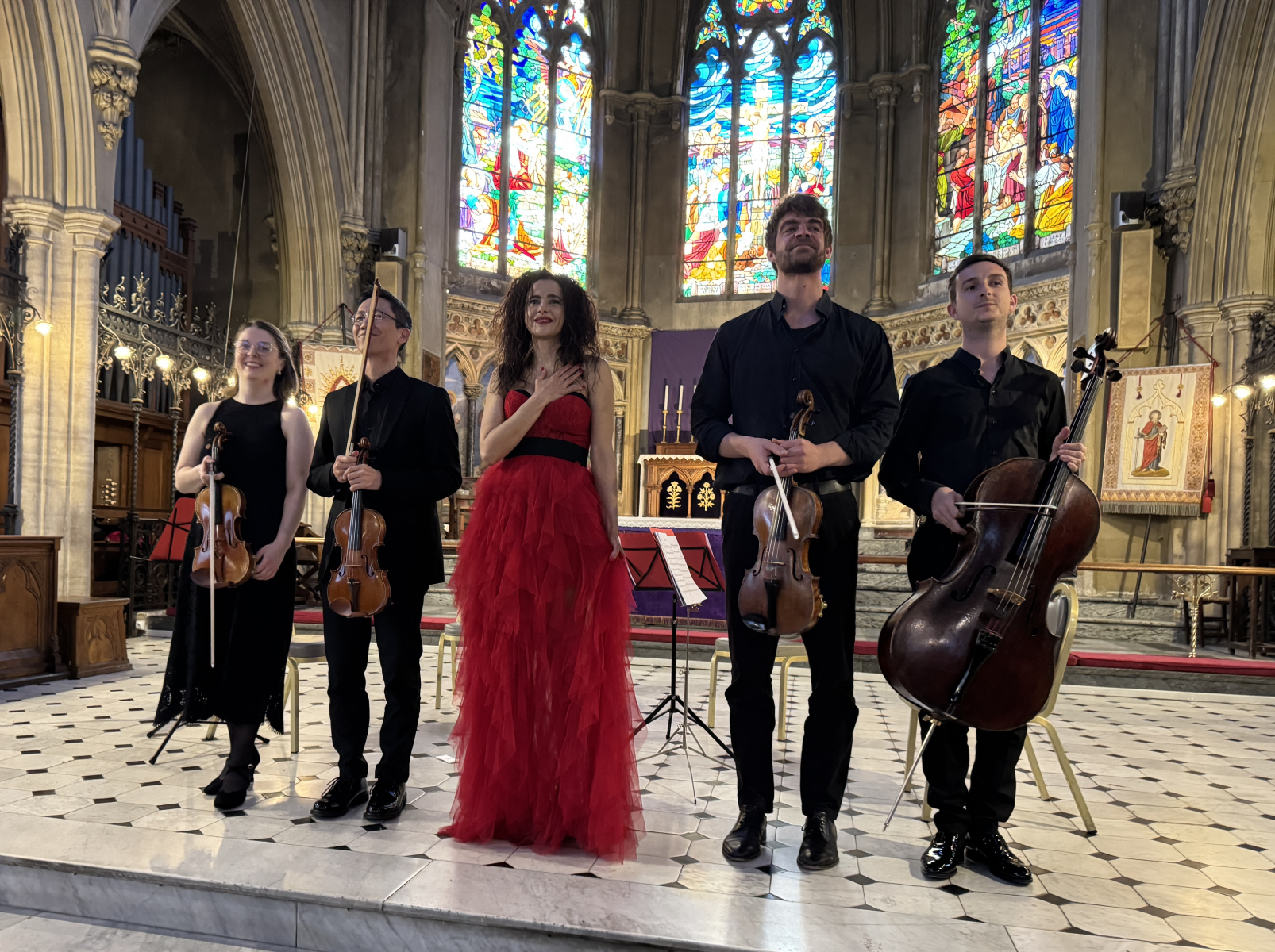 Superbe concert classique à l'église anglicane de Nice