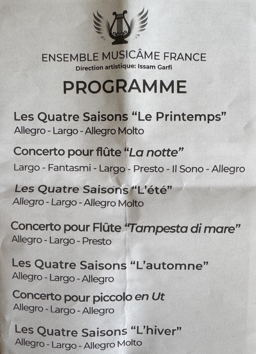 Concert Musicâme à Nice (23 juin 2025)