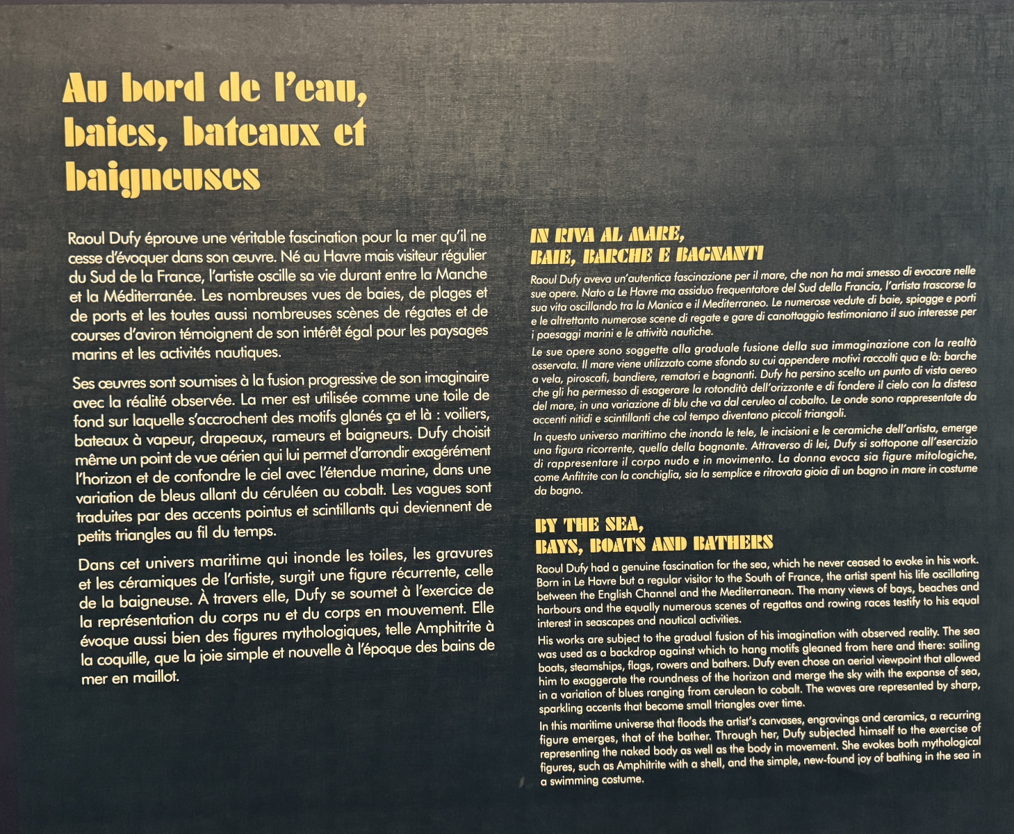 Visite de l'exposition 