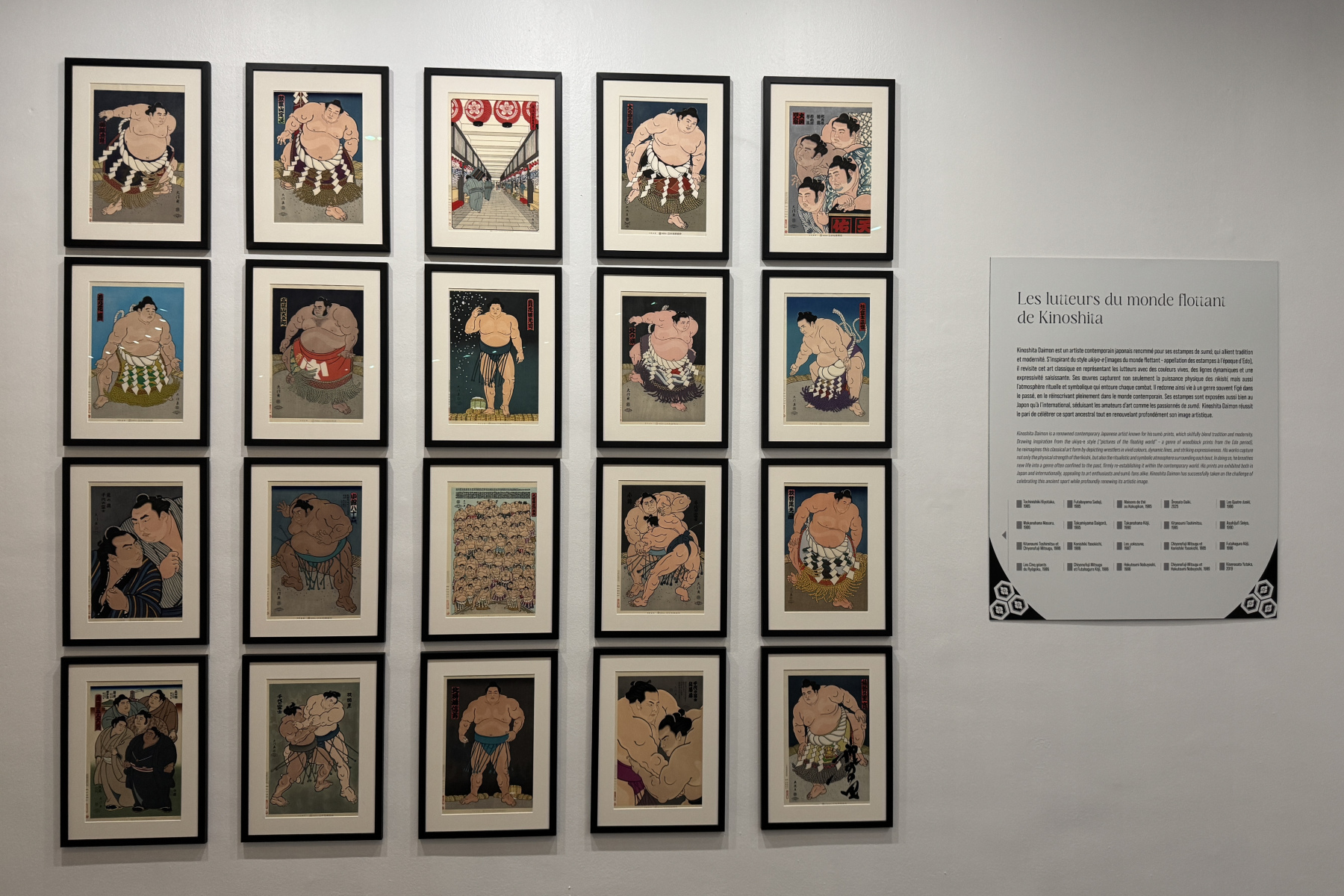 Visite de l'exposition 