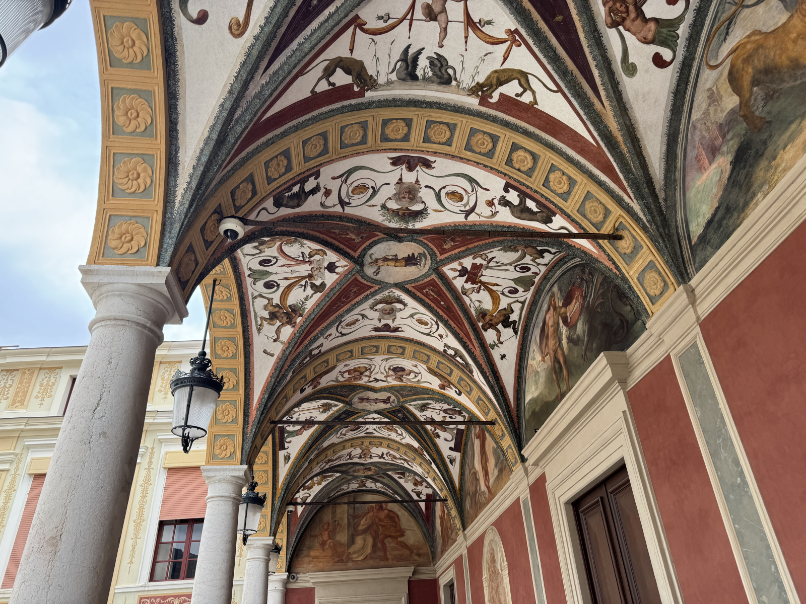 Visite du palais princier à Monaco.