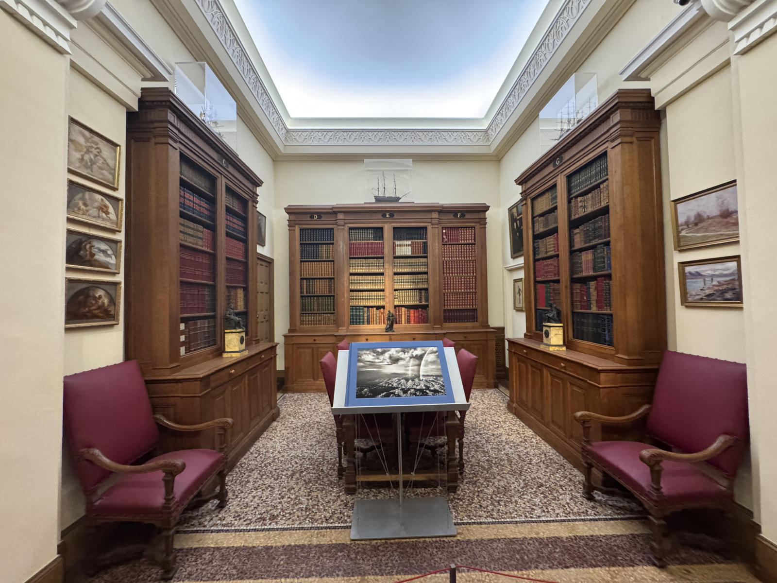 Visite du palais princier à Monaco.
