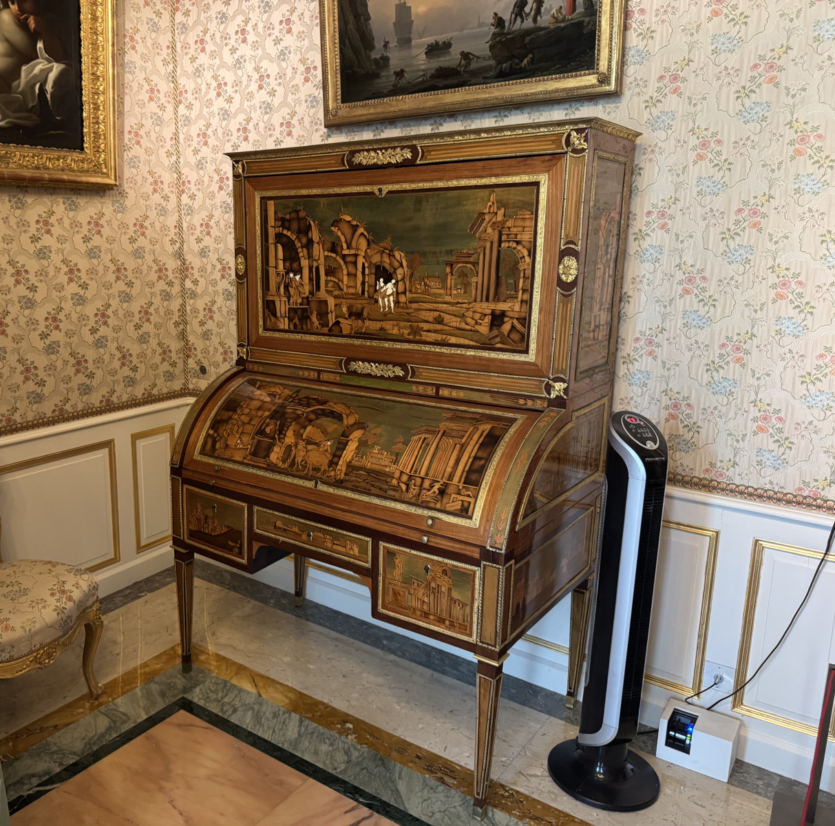 Visite du palais princier à Monaco.