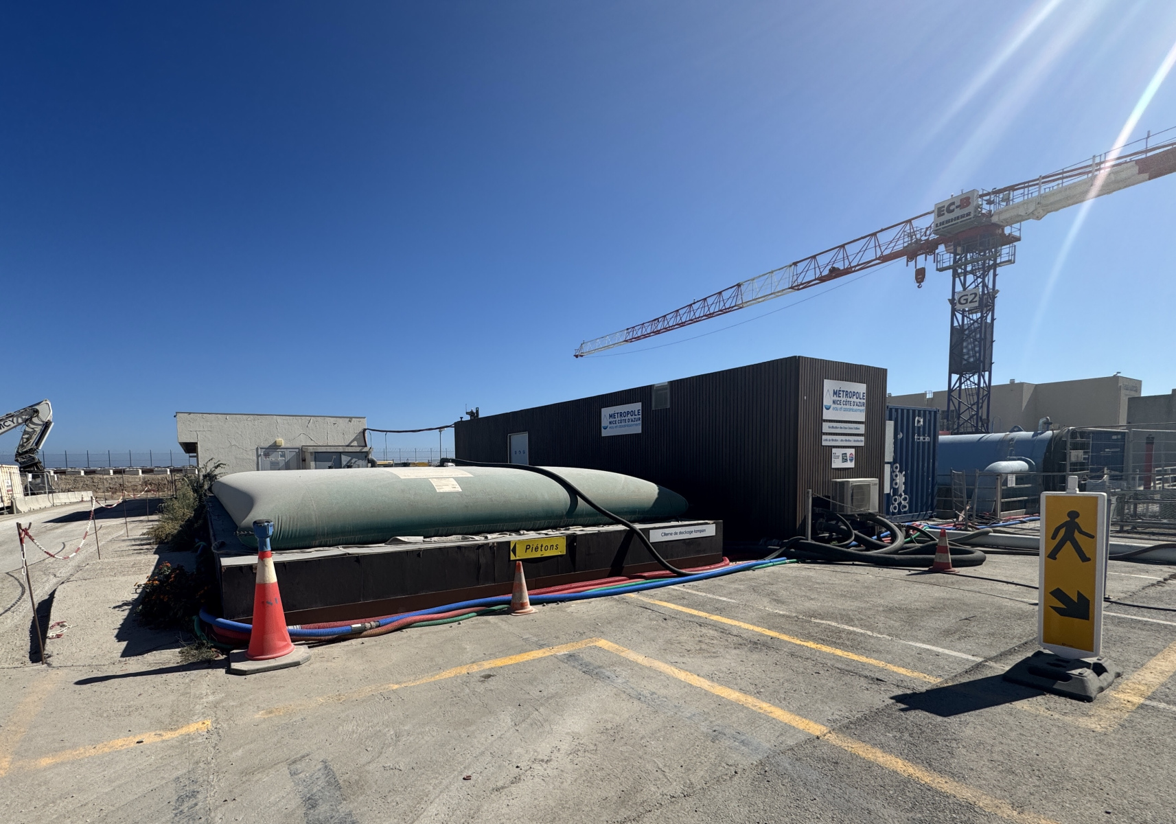 Visite de la station Haliotis 2