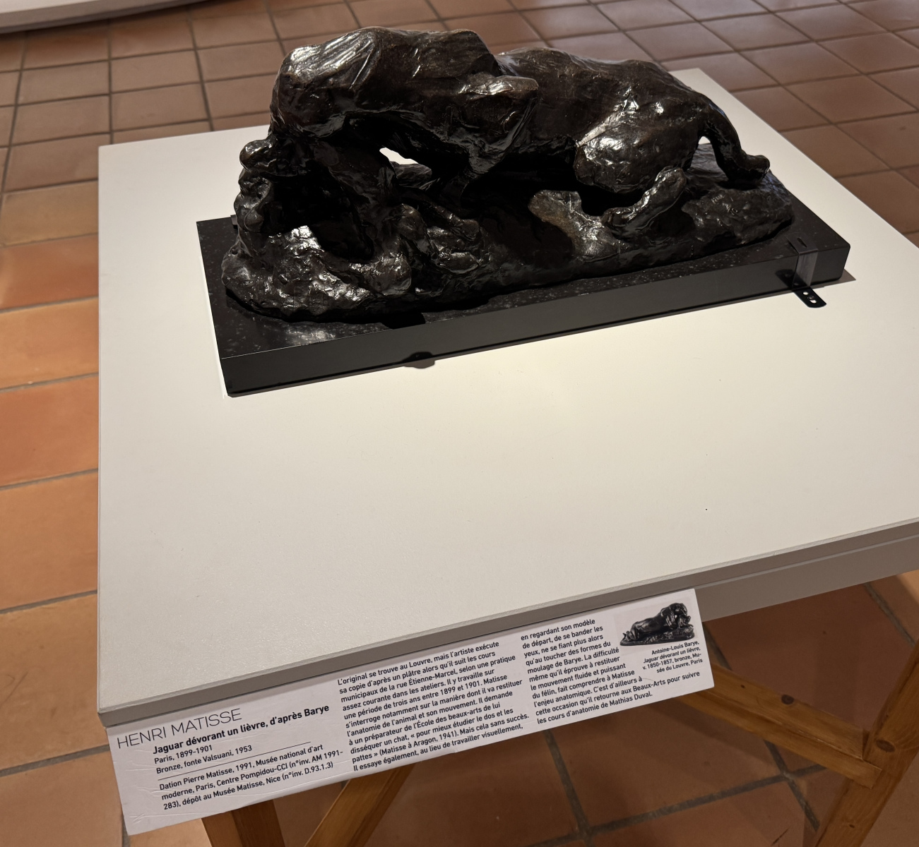 Visite de l'exposition 