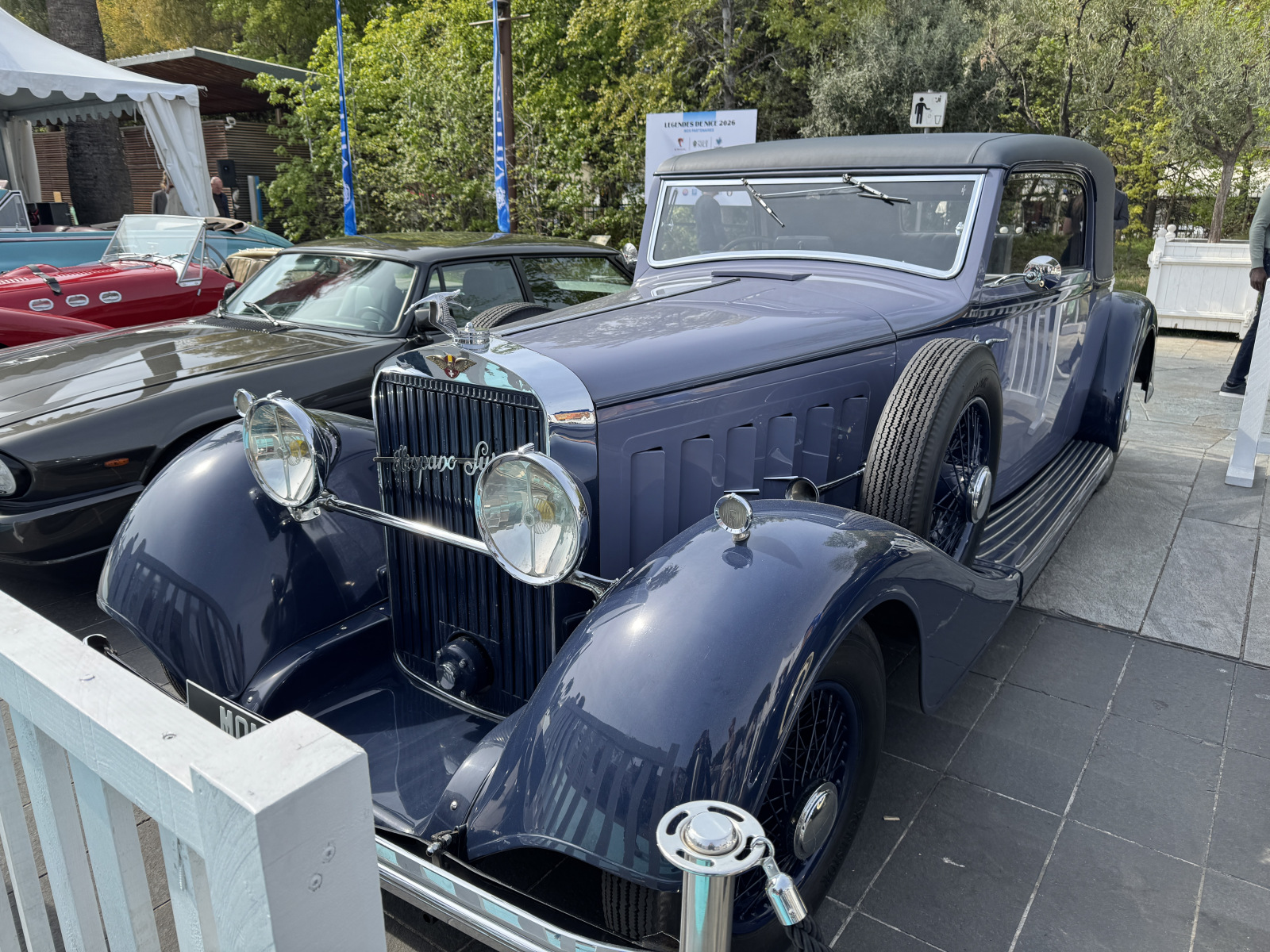 Visite de l'exposition « Les Légendes de Nice » au jardin Albert Ier