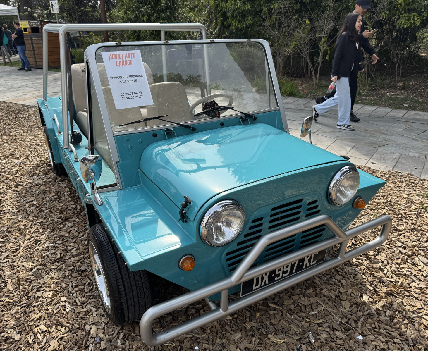 Visite de l'exposition « Les Légendes de Nice » au jardin Albert Ier